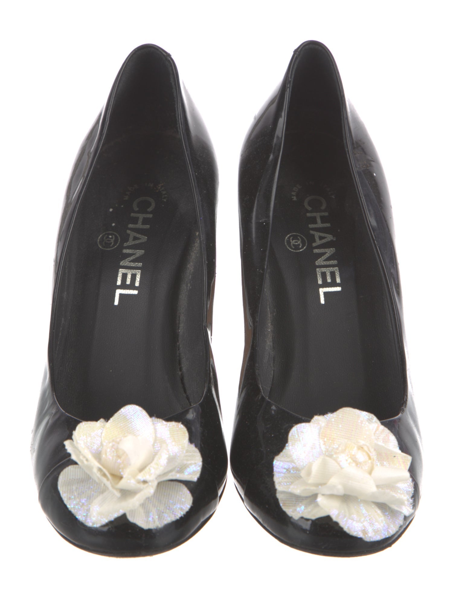 2012 Interlocking CC Logo Pumps