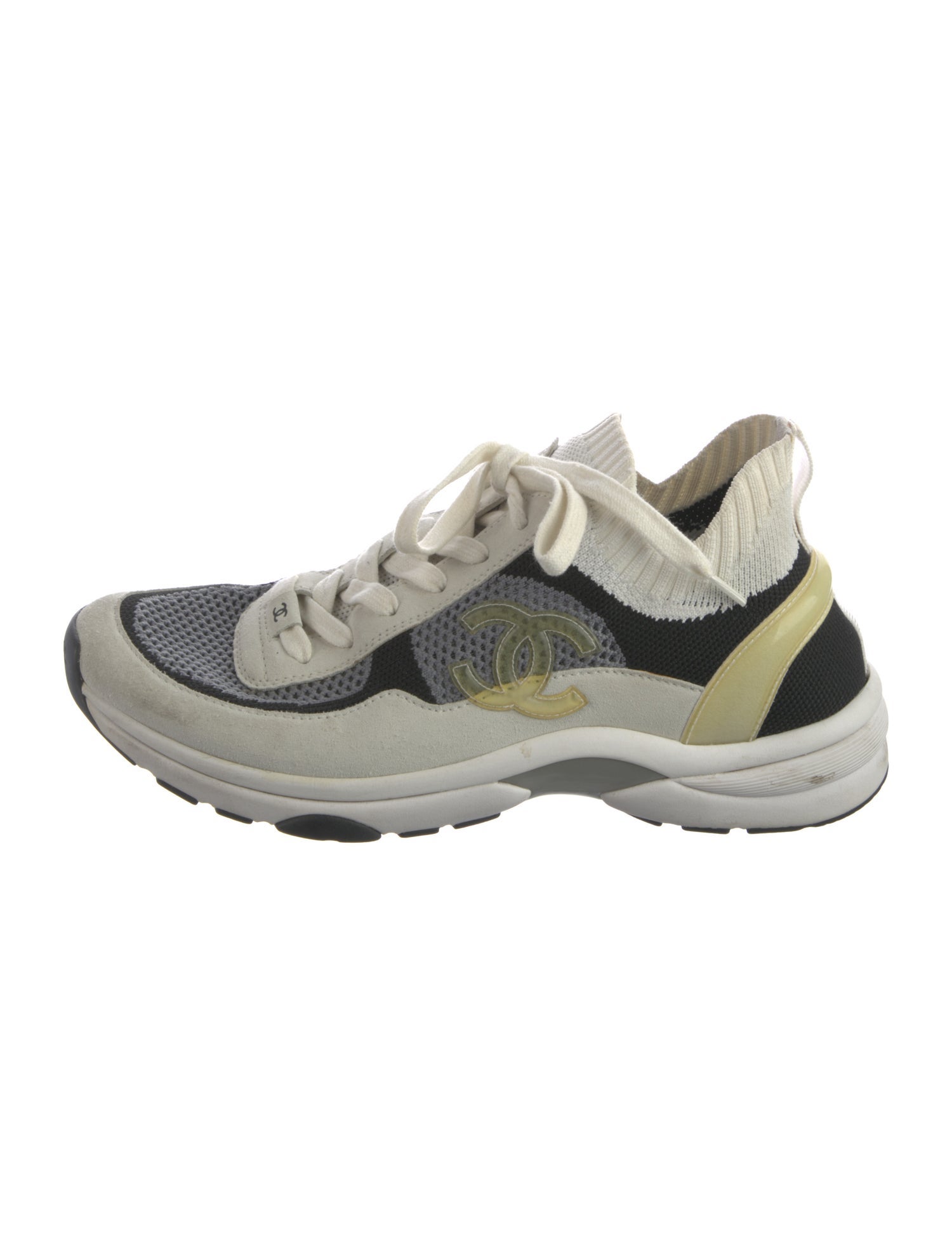 Chanel 2020 Interlocking CC Logo Sneakers