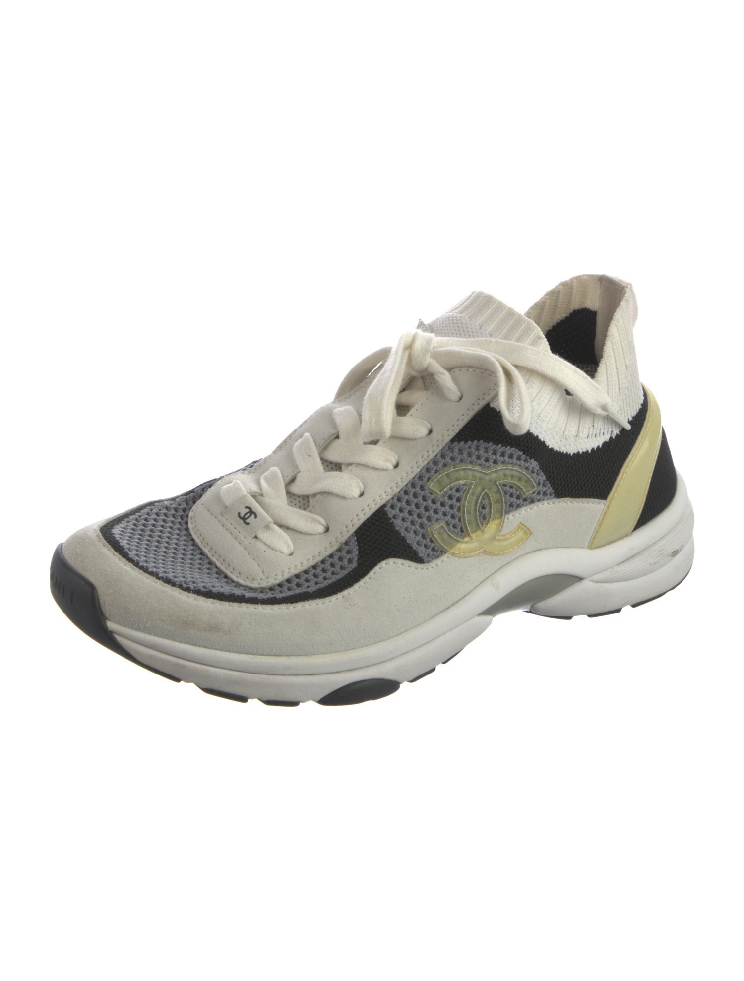 Chanel 2020 Interlocking CC Logo Sneakers