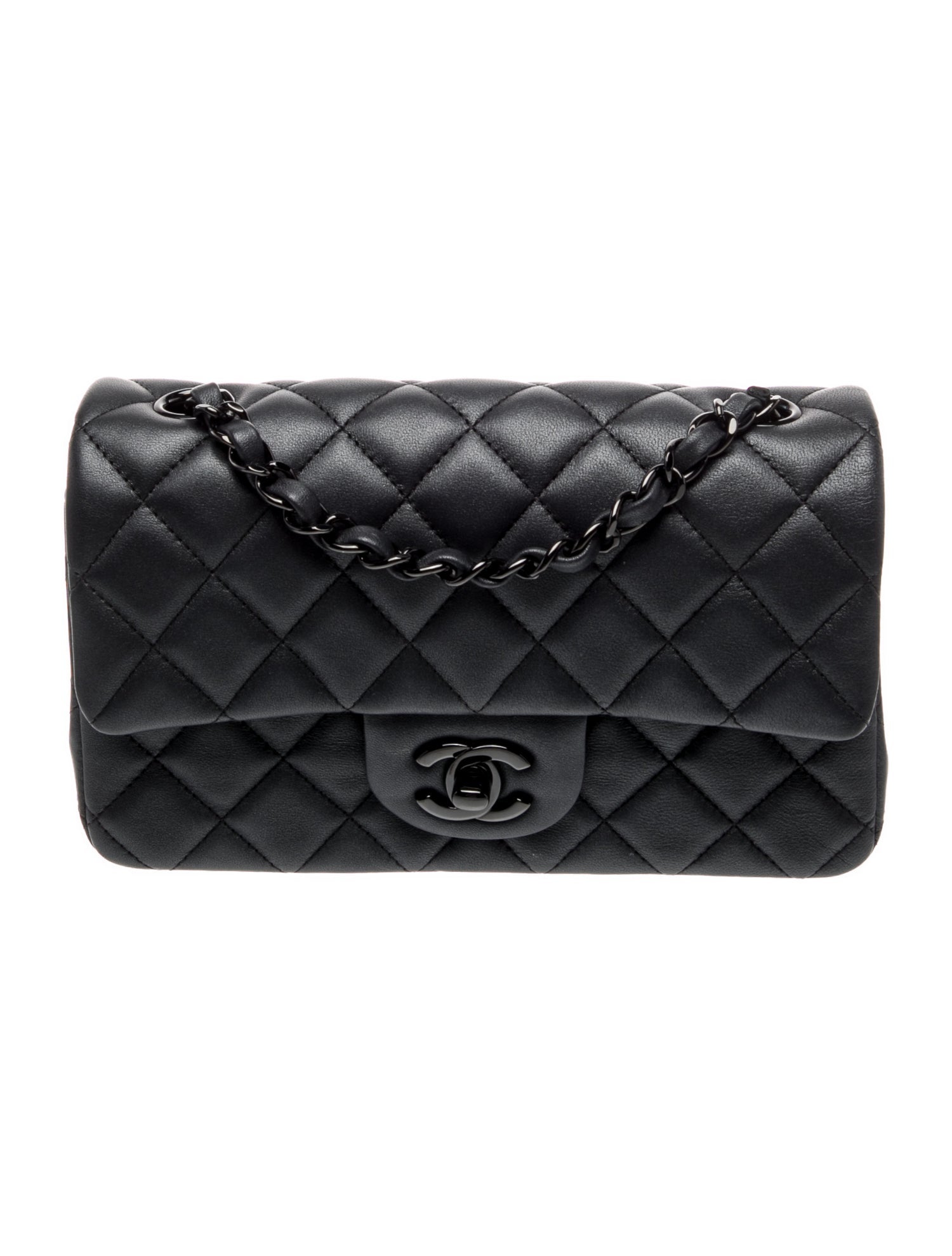 Chanel So Black Rectangular Mini Flap Bag