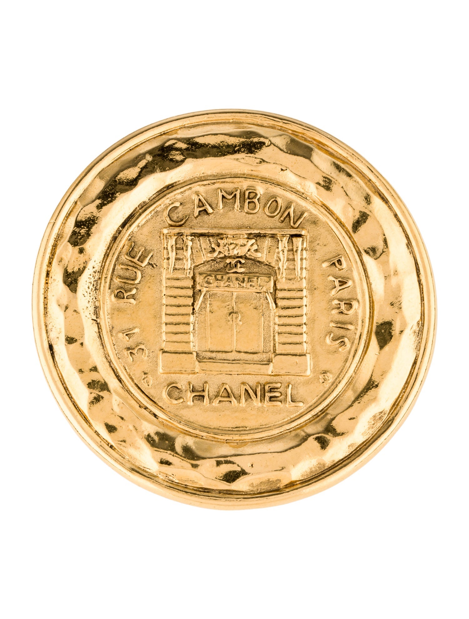 Chanel Vintage 31 Rue Cambon Brooch
