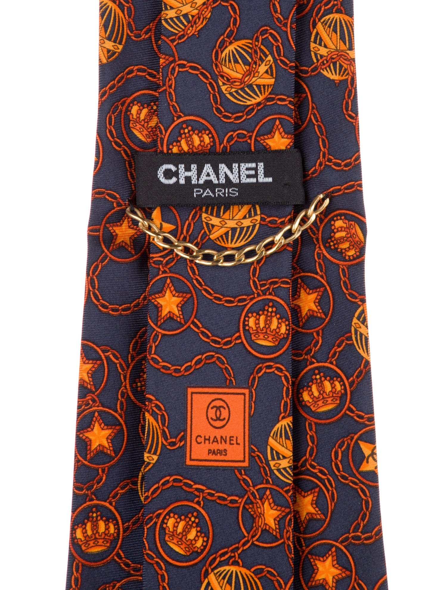 Chanel CC Silk Tie