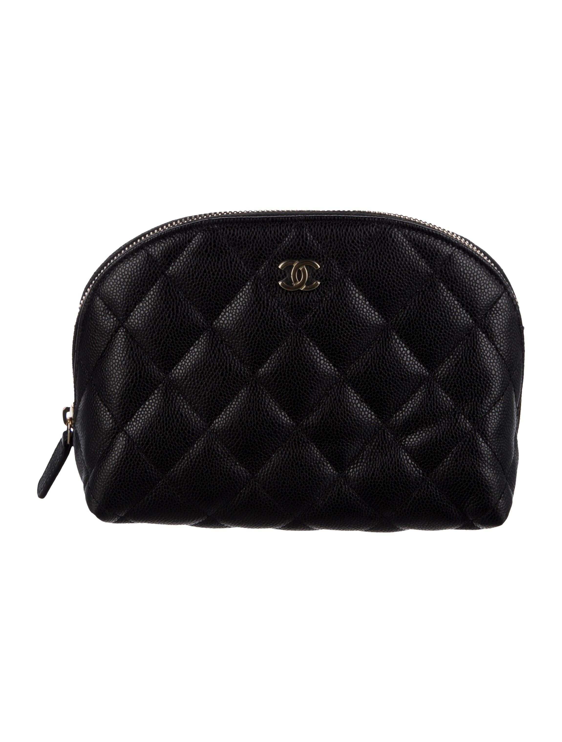 Chanel Quilted Cosmetic Bag