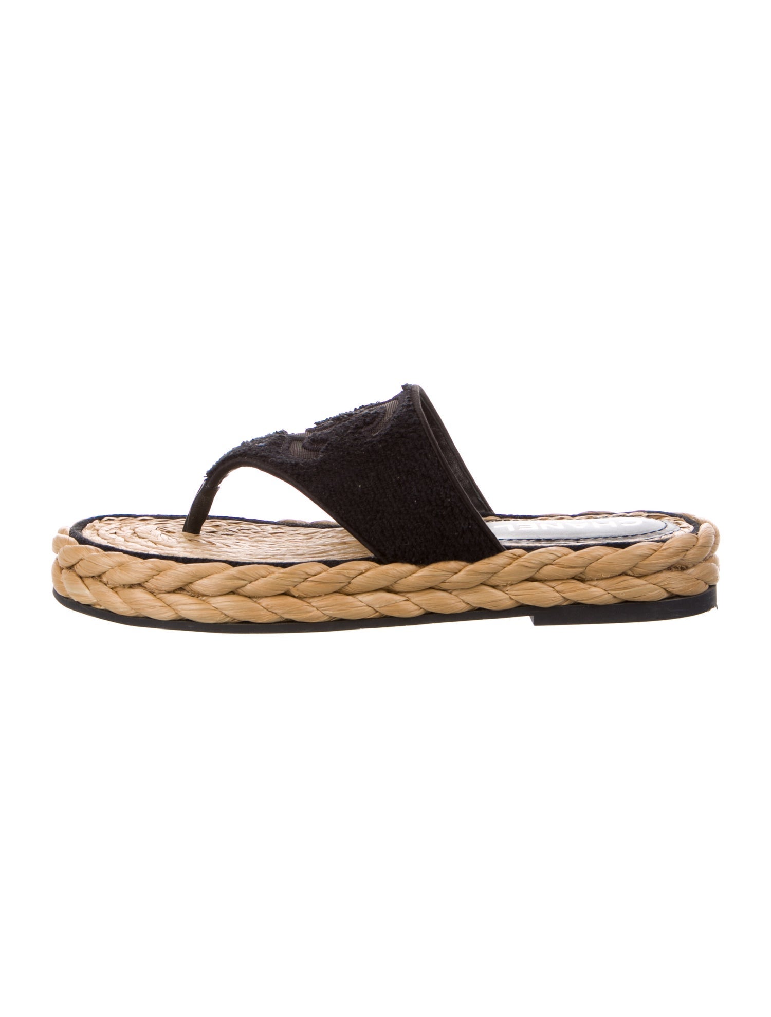 Chanel 2022 Interlocking CC Logo Espadrilles