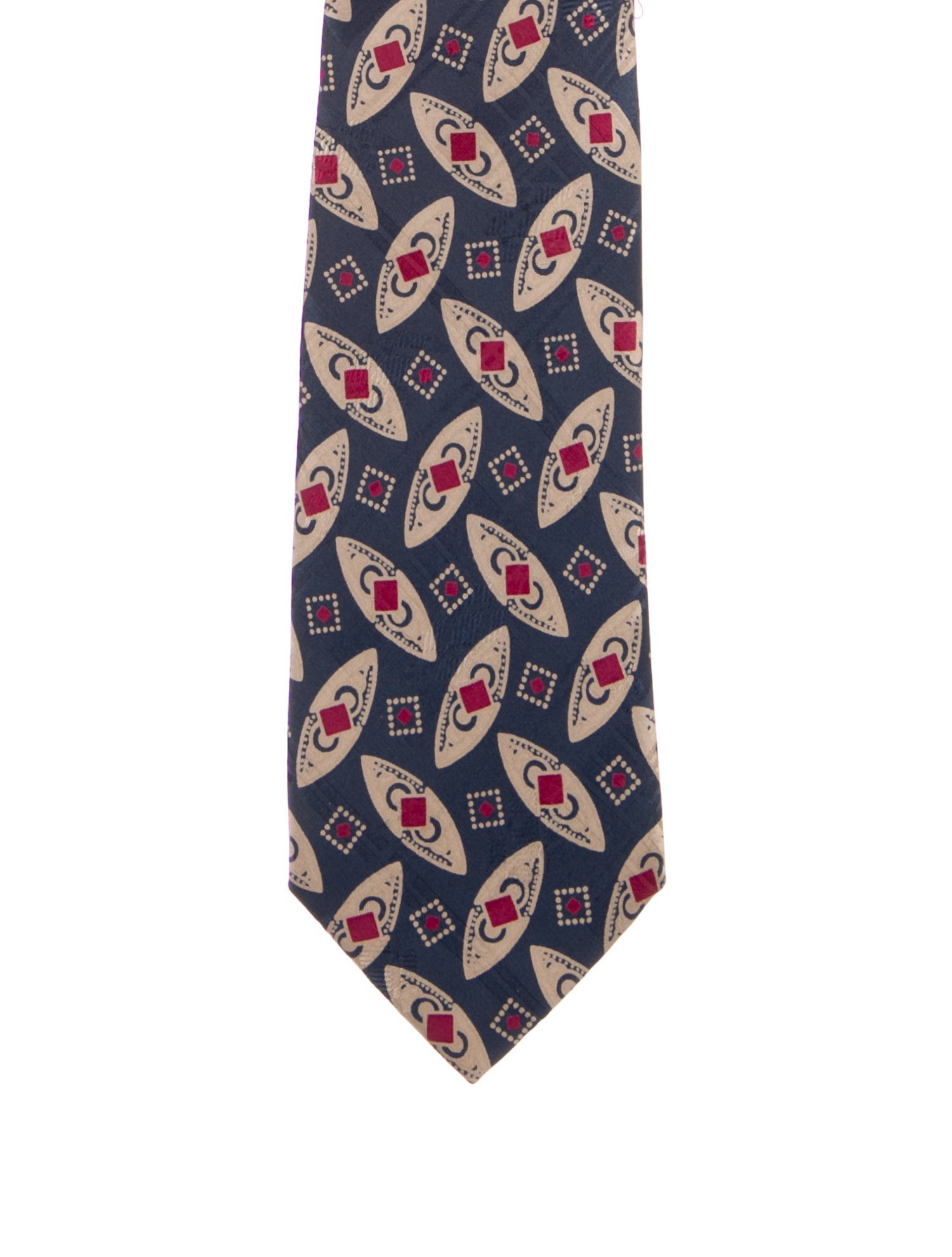 Chanel Silk Printed Tie