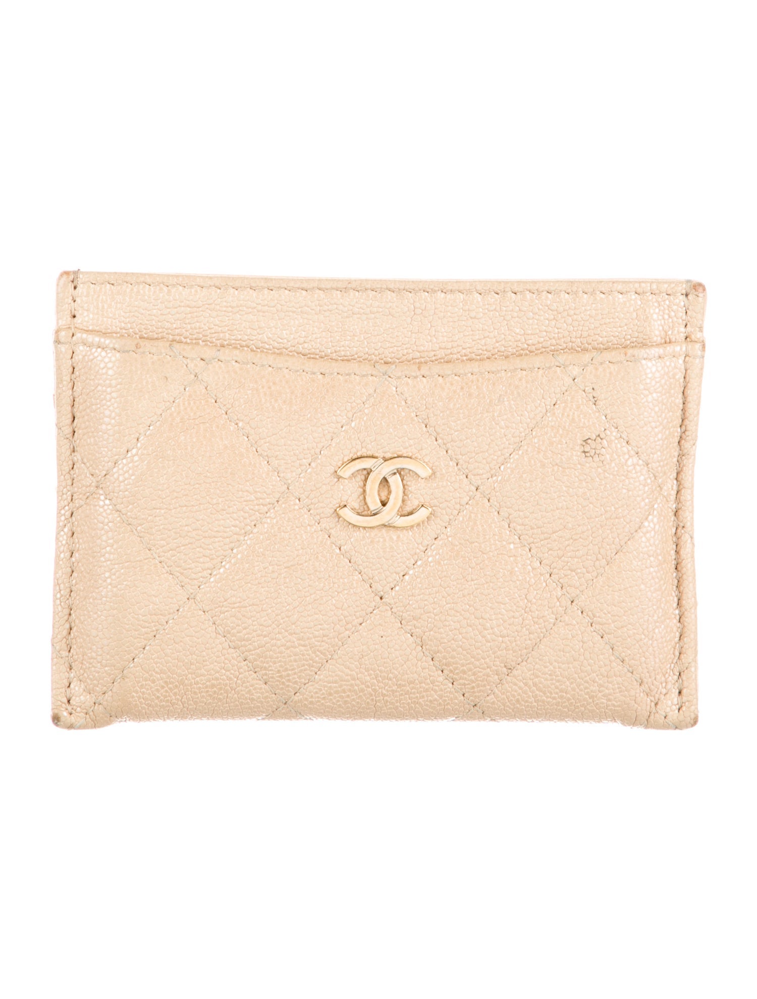 Chanel 2019 Classic Iridescent O Card Holder