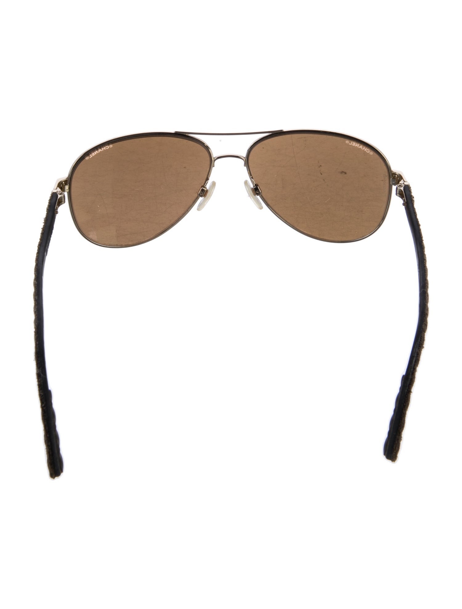 Chanel Interlocking CC Logo Aviator Sunglasses