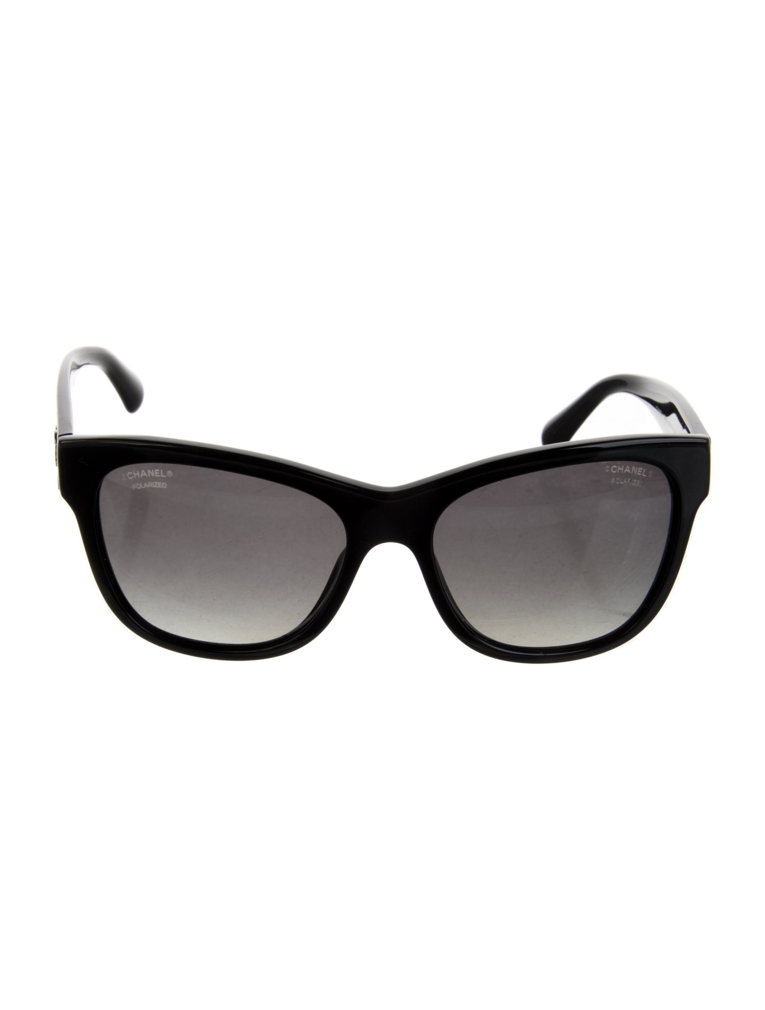 Chanel Interlocking CC Logo Wayfarer Sunglasses