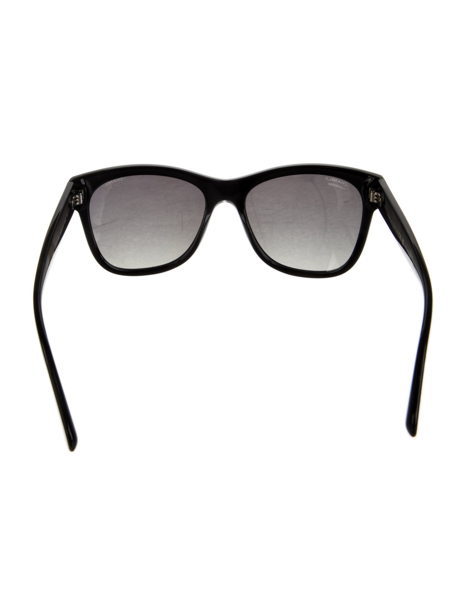 Chanel Interlocking CC Logo Wayfarer Sunglasses
