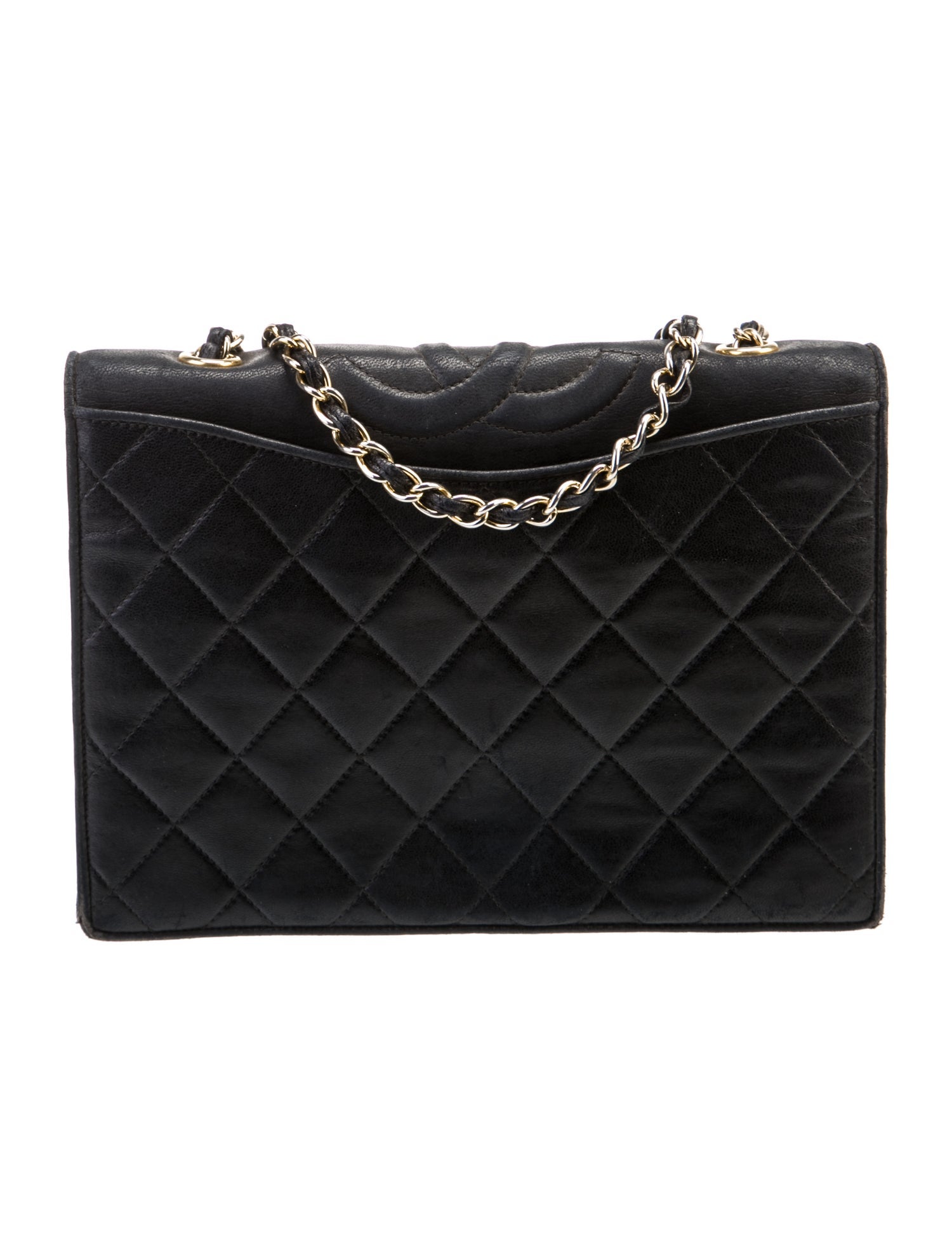 Chanel Quilted Lambskin CC Flap Bag