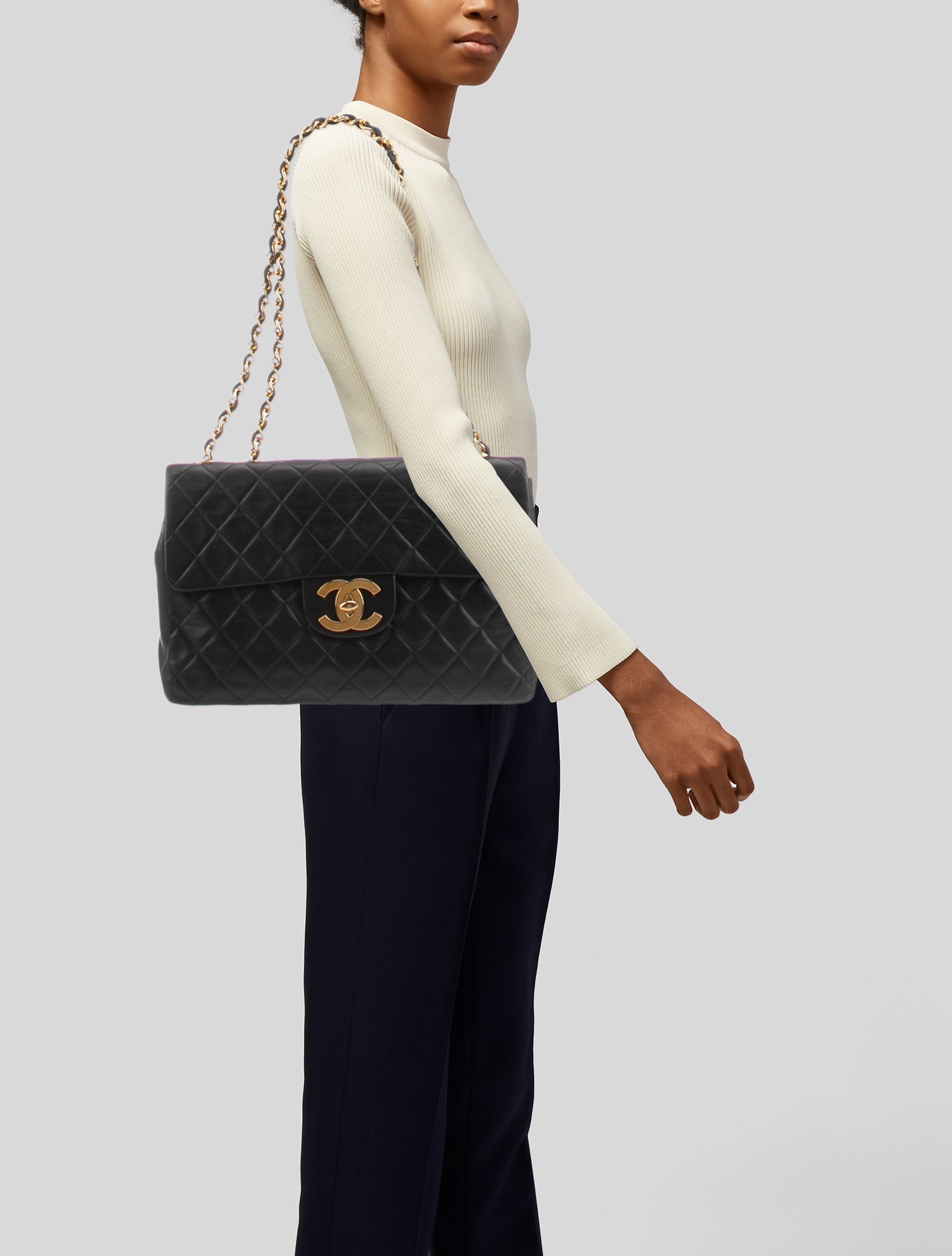 Chanel Classic Jumbo XL Maxi Flap Bag