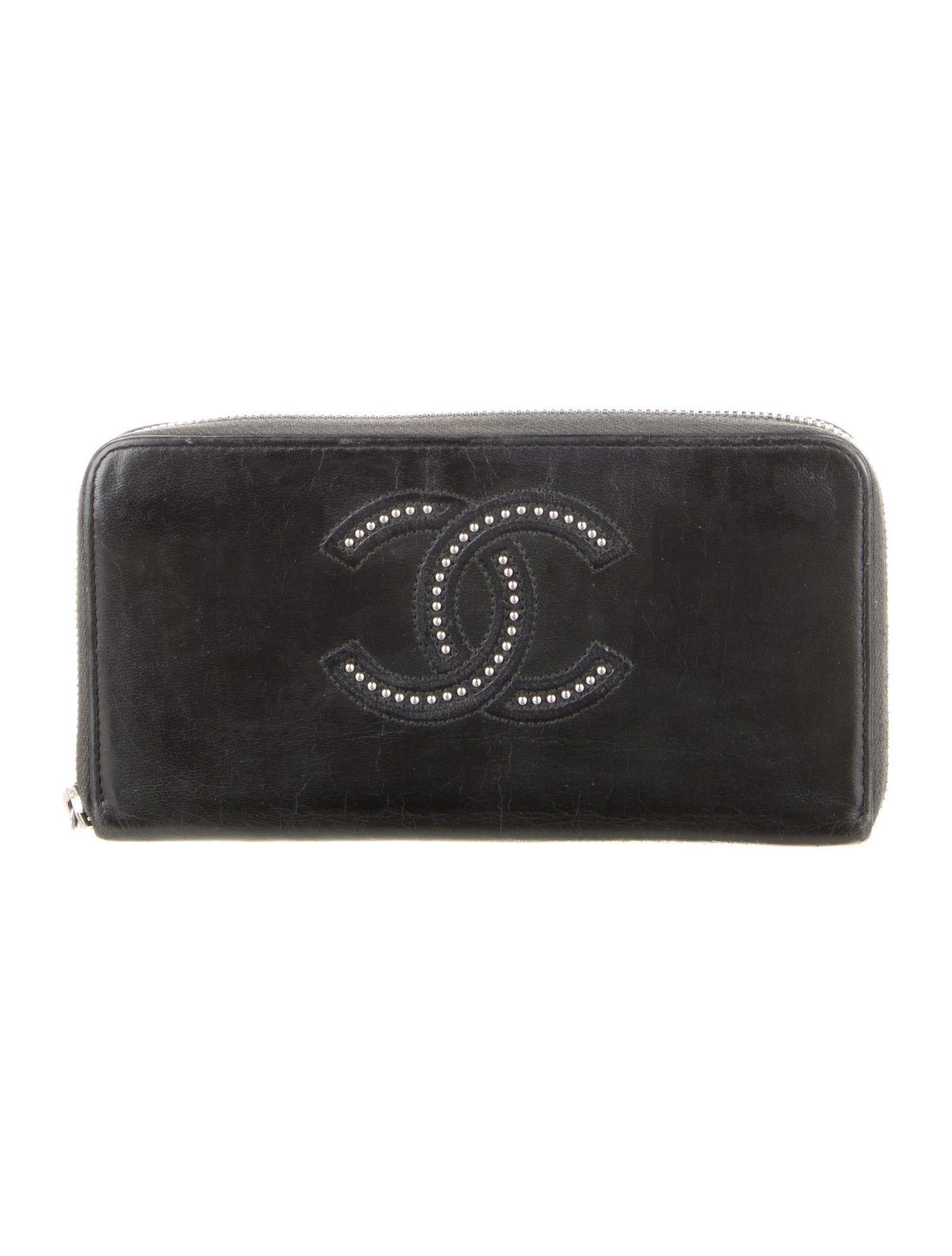 Chanel 2014-2015 Interlocking CC Logo Continental Wallet