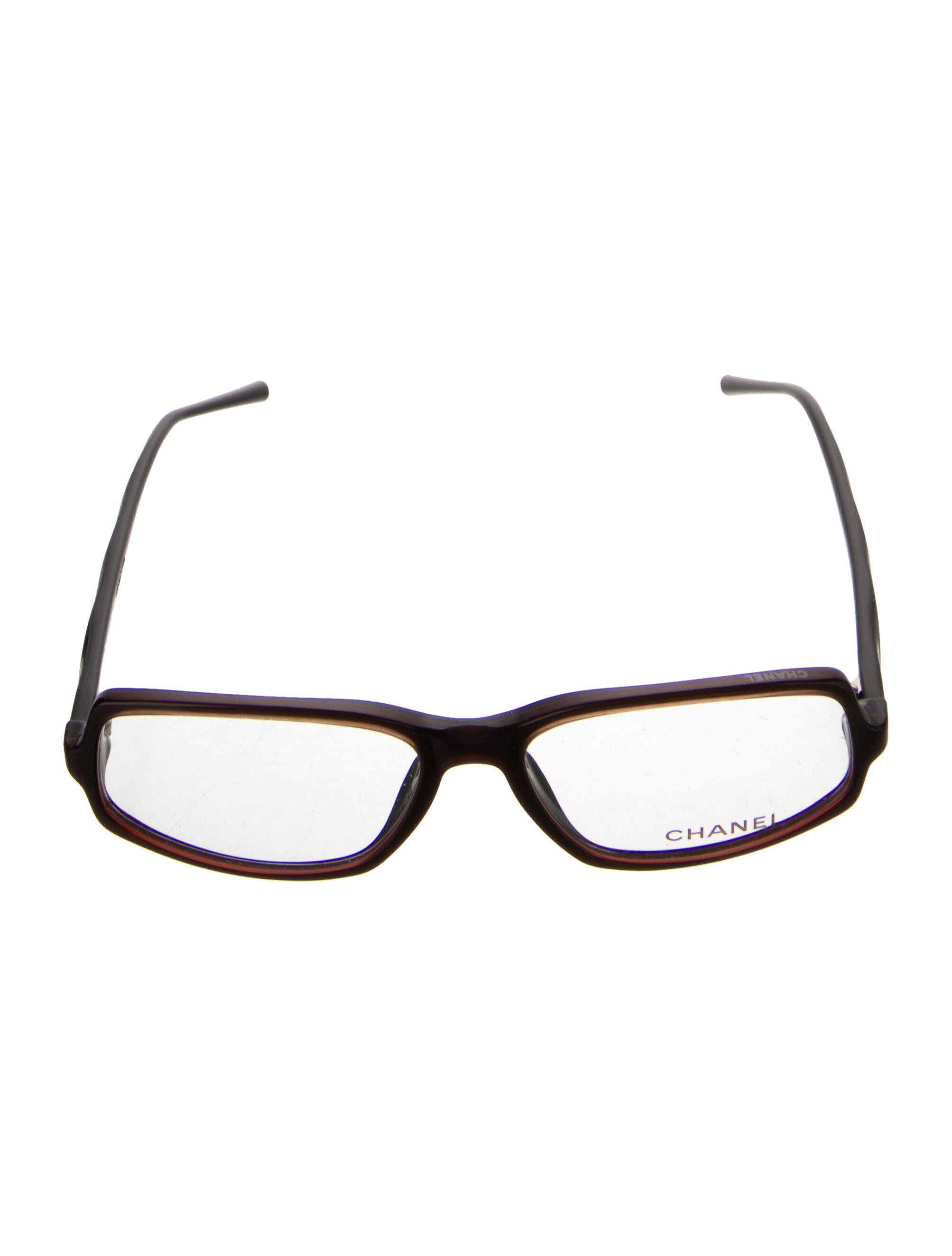 Chanel Interlocking CC Logo Square Eyeglasses