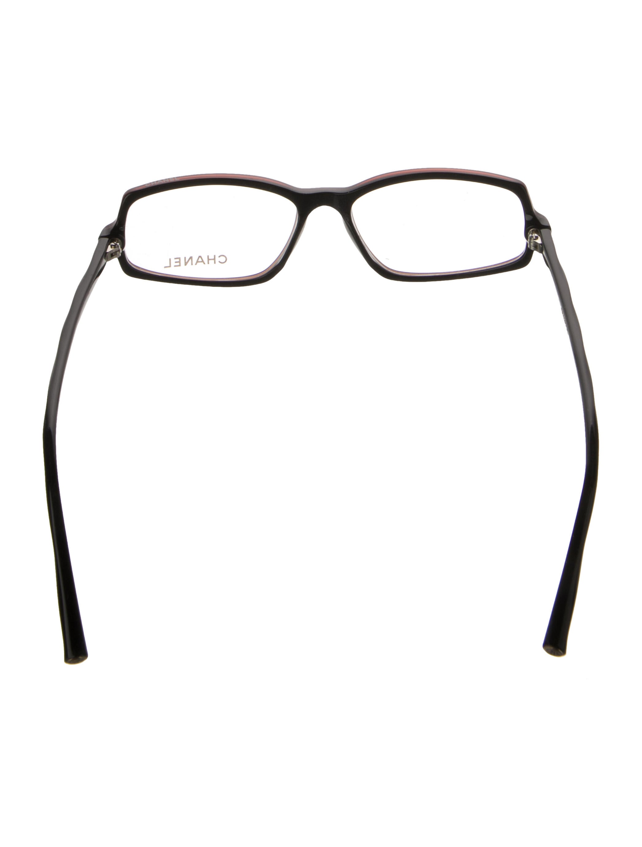 Chanel Interlocking CC Logo Square Eyeglasses