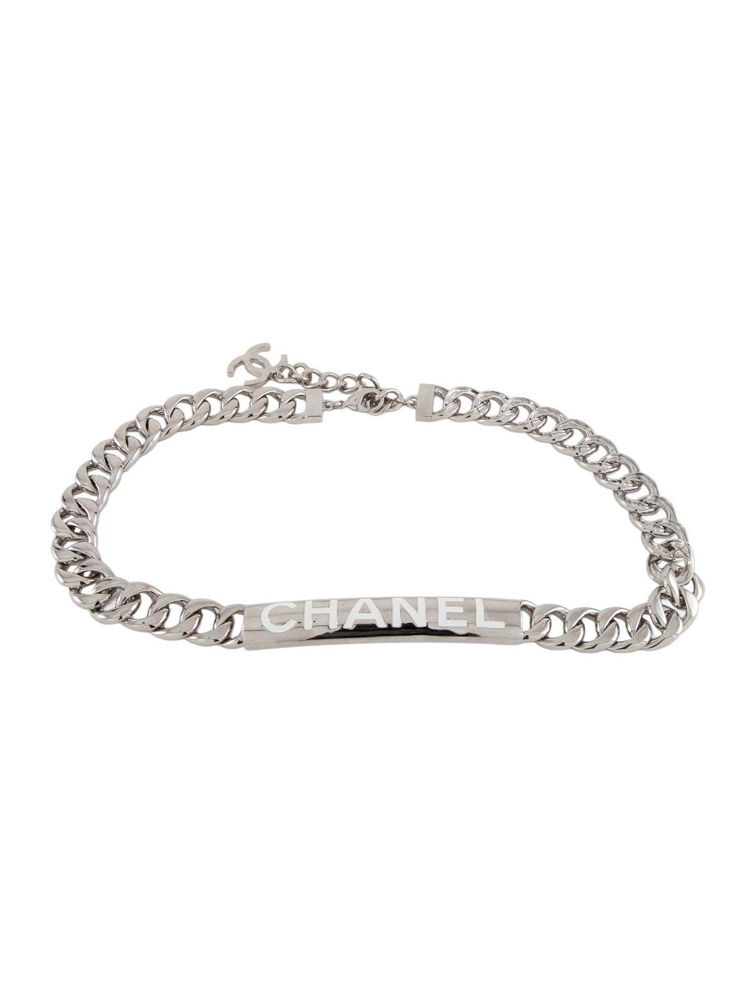 Chanel 2025 Interlocking CC Logo Chain-Link Belt