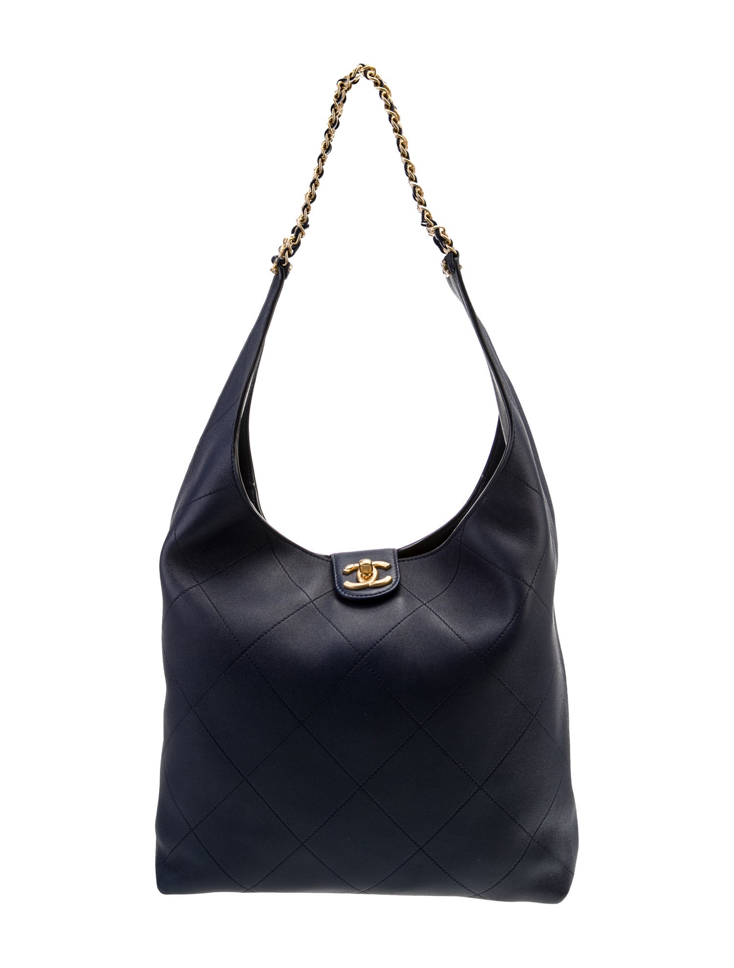 Chanel 2025 Medium Quilted Chain Hobo