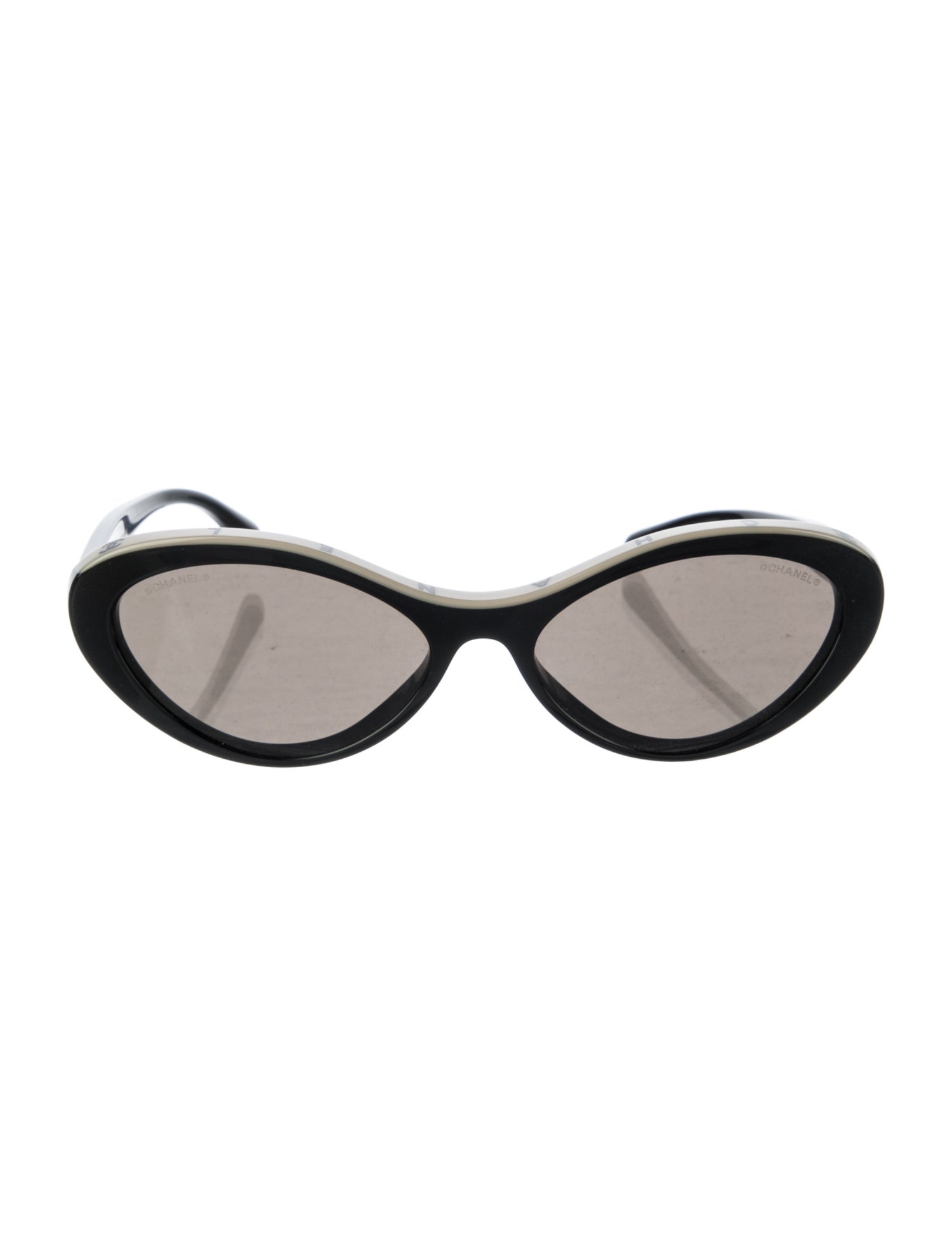 Chanel Interlocking CC Logo Cat-Eye Sunglasses