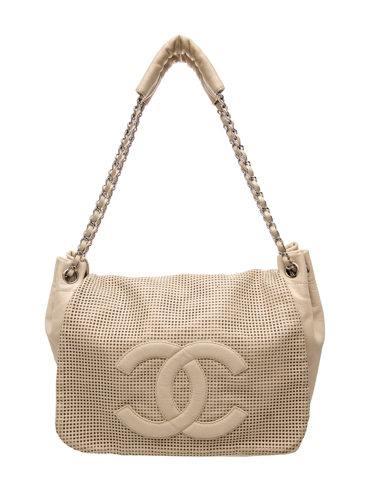 Chanel Perforated Hollywood Accordion Flap Bag