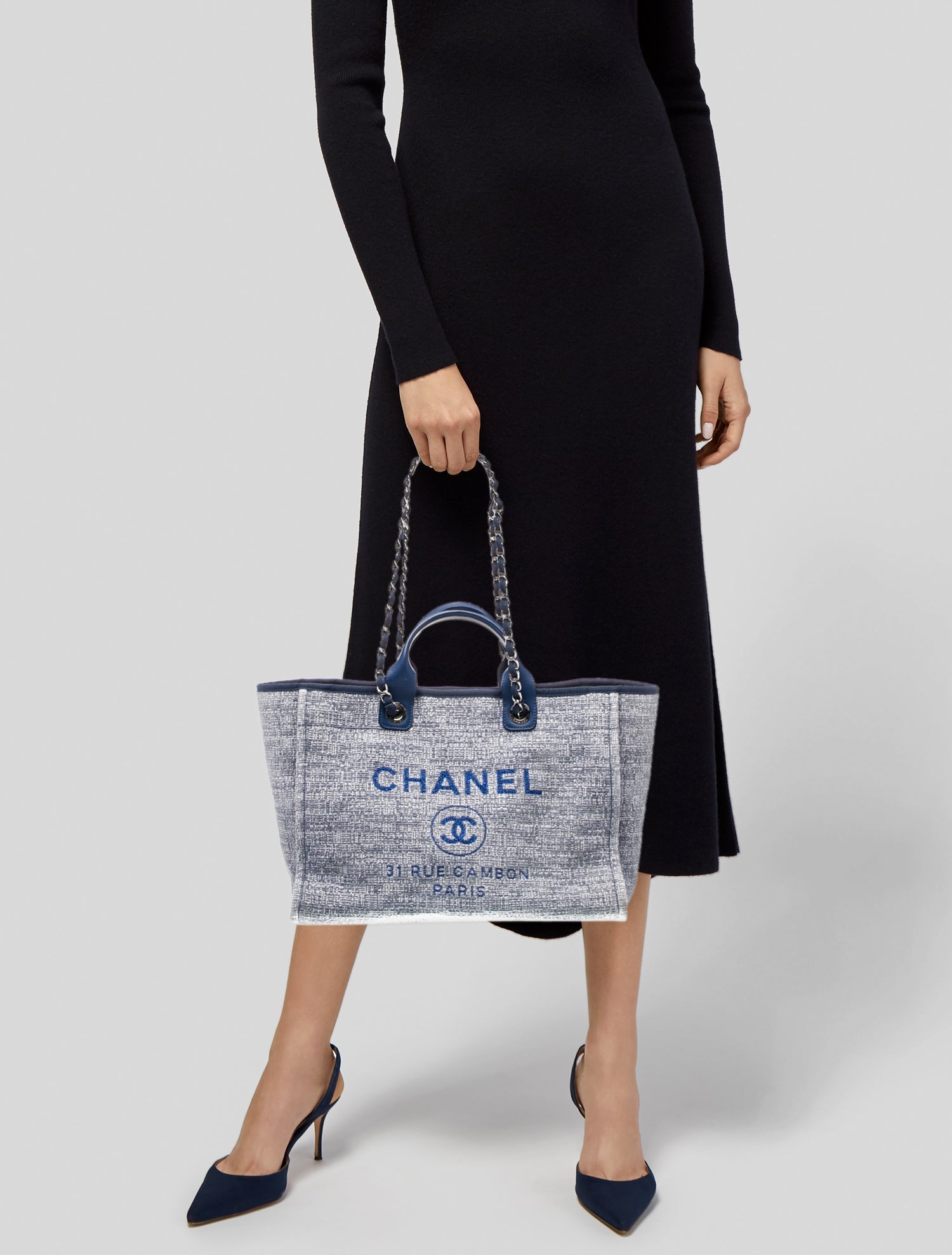 Chanel Medium Deauville Tote