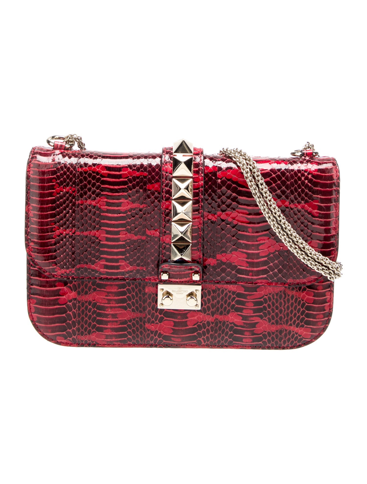 Valentino Patent Leather Shoulder Bag