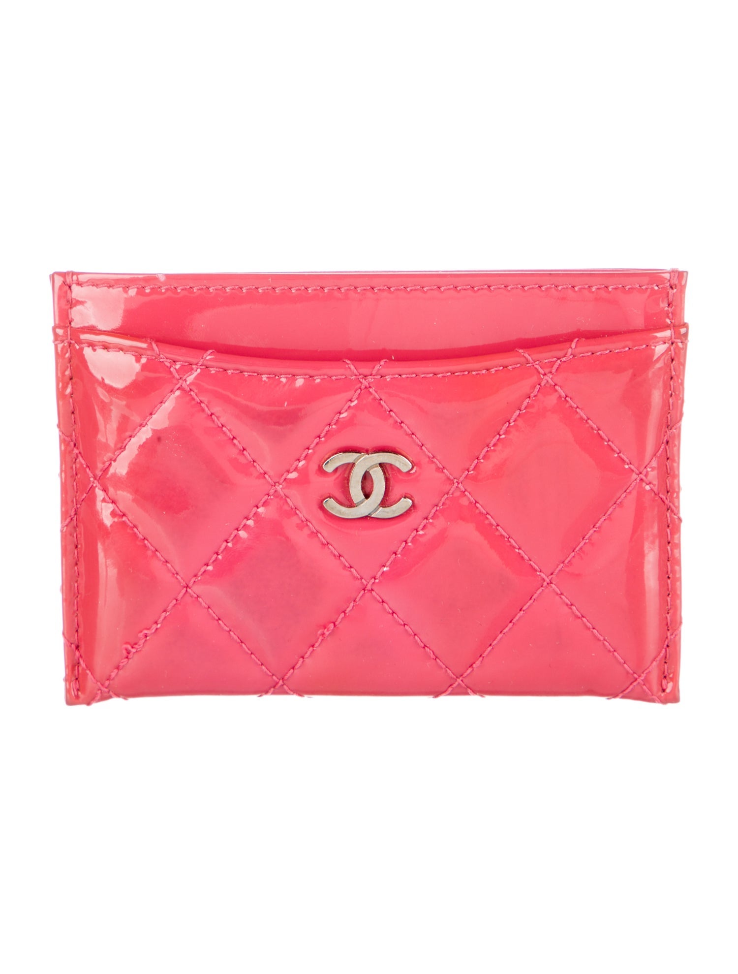 Chanel 2014-2015 Interlocking CC Logo Card Holder