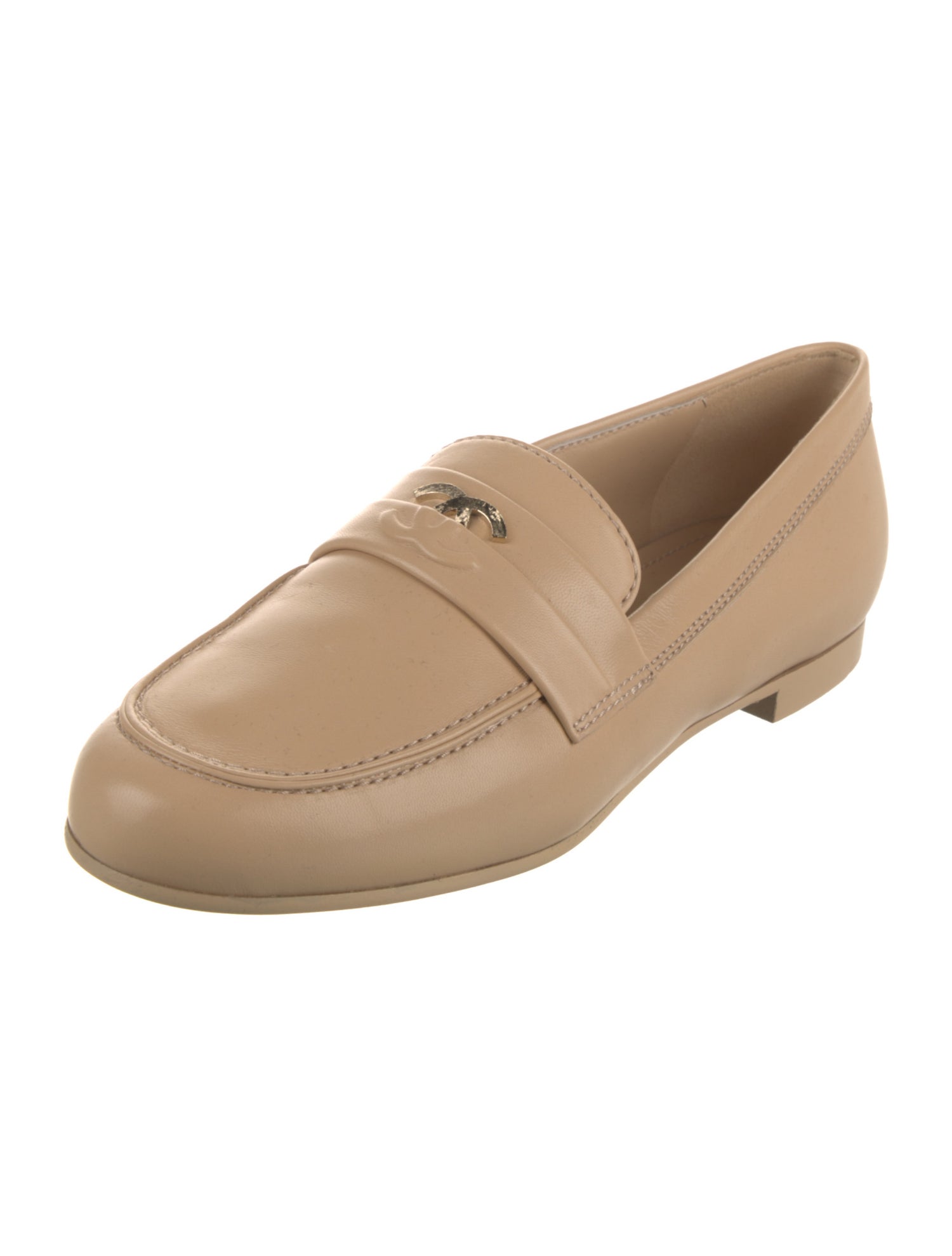 Chanel 2019 Interlocking CC Logo Loafers