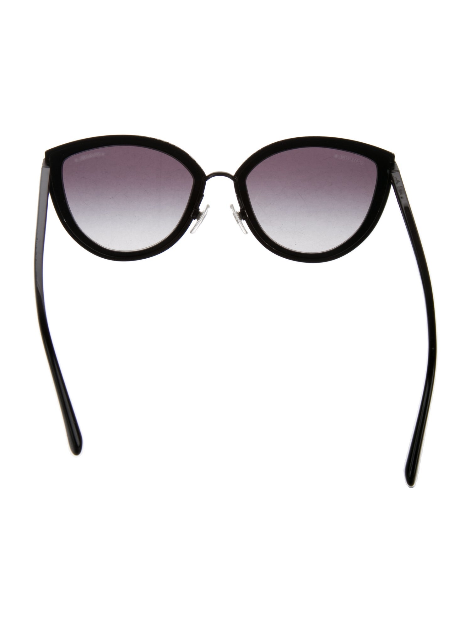 Chanel Interlocking CC Logo Cat-Eye Sunglasses