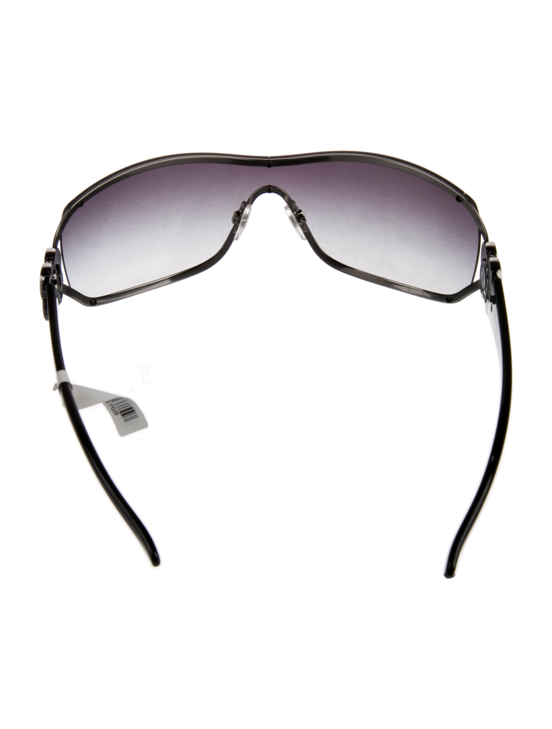 Chanel Interlocking CC Logo Shield Sunglasses