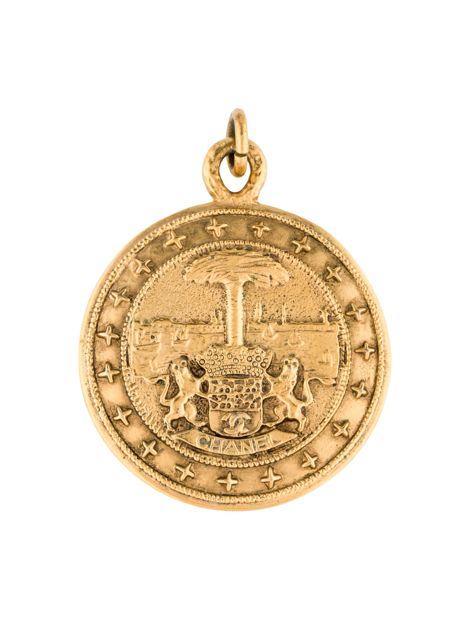 Chanel Vintage Medallion Pendant