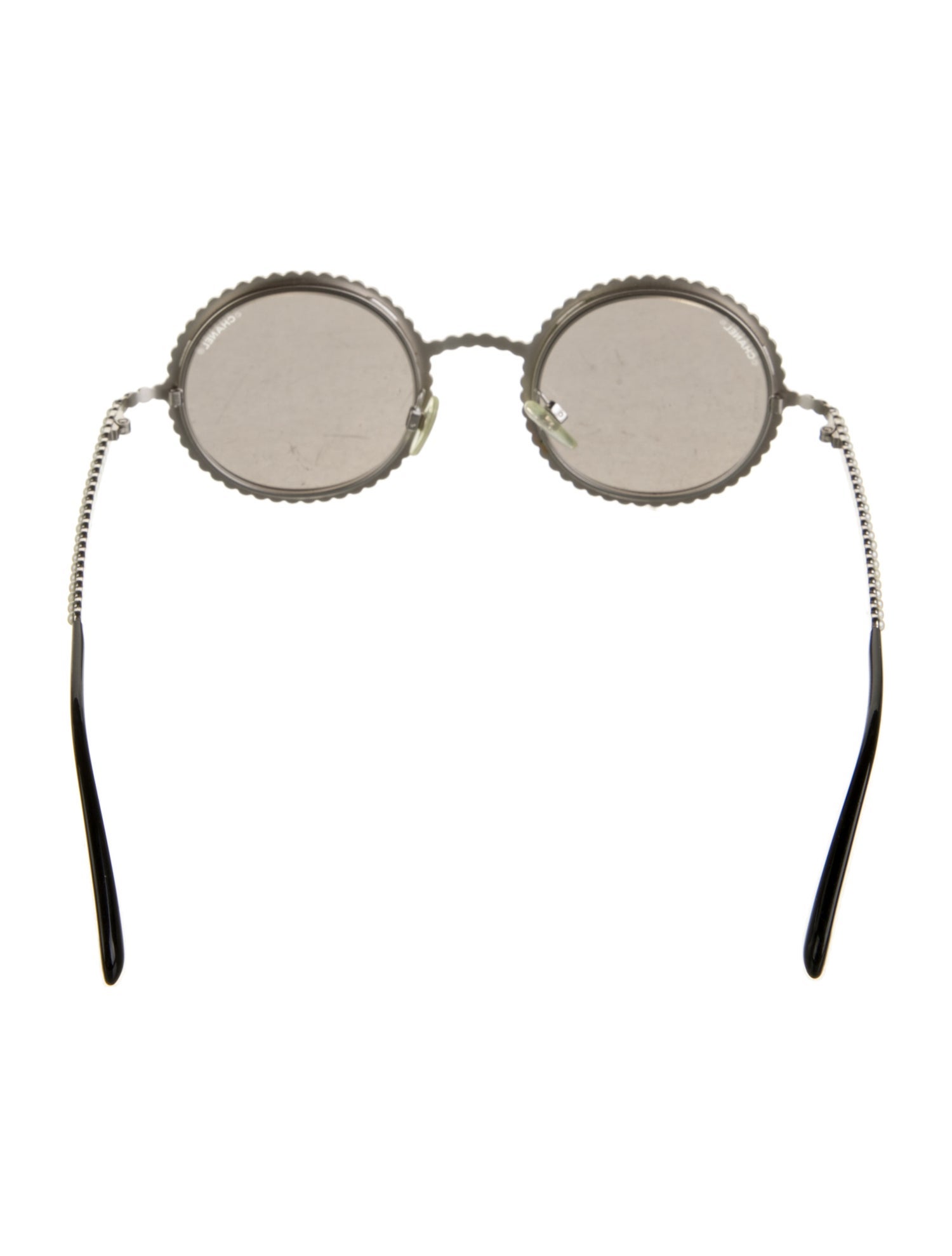 Chanel Interlocking CC Logo Round Sunglasses