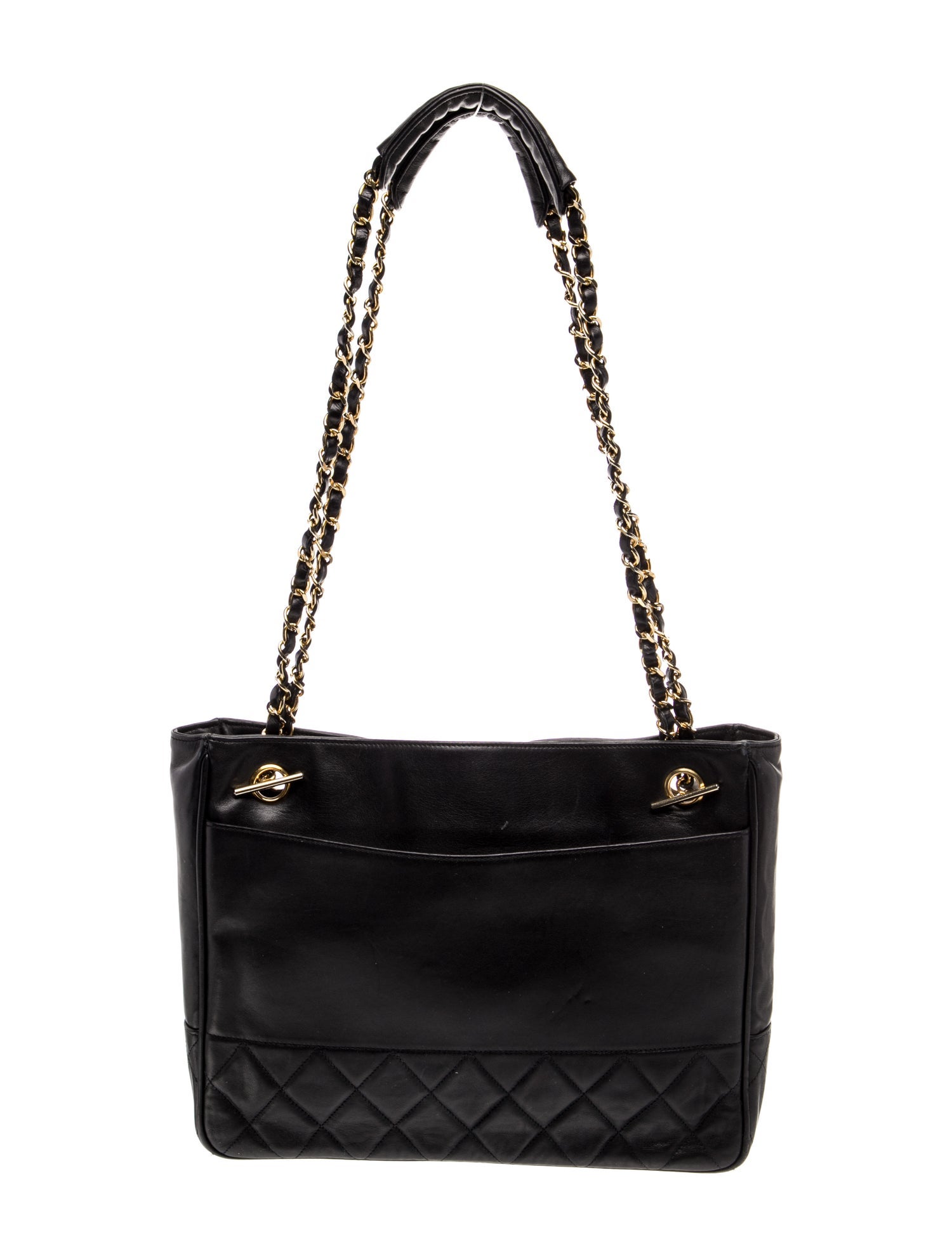 Chanel Quilted Chain Tote