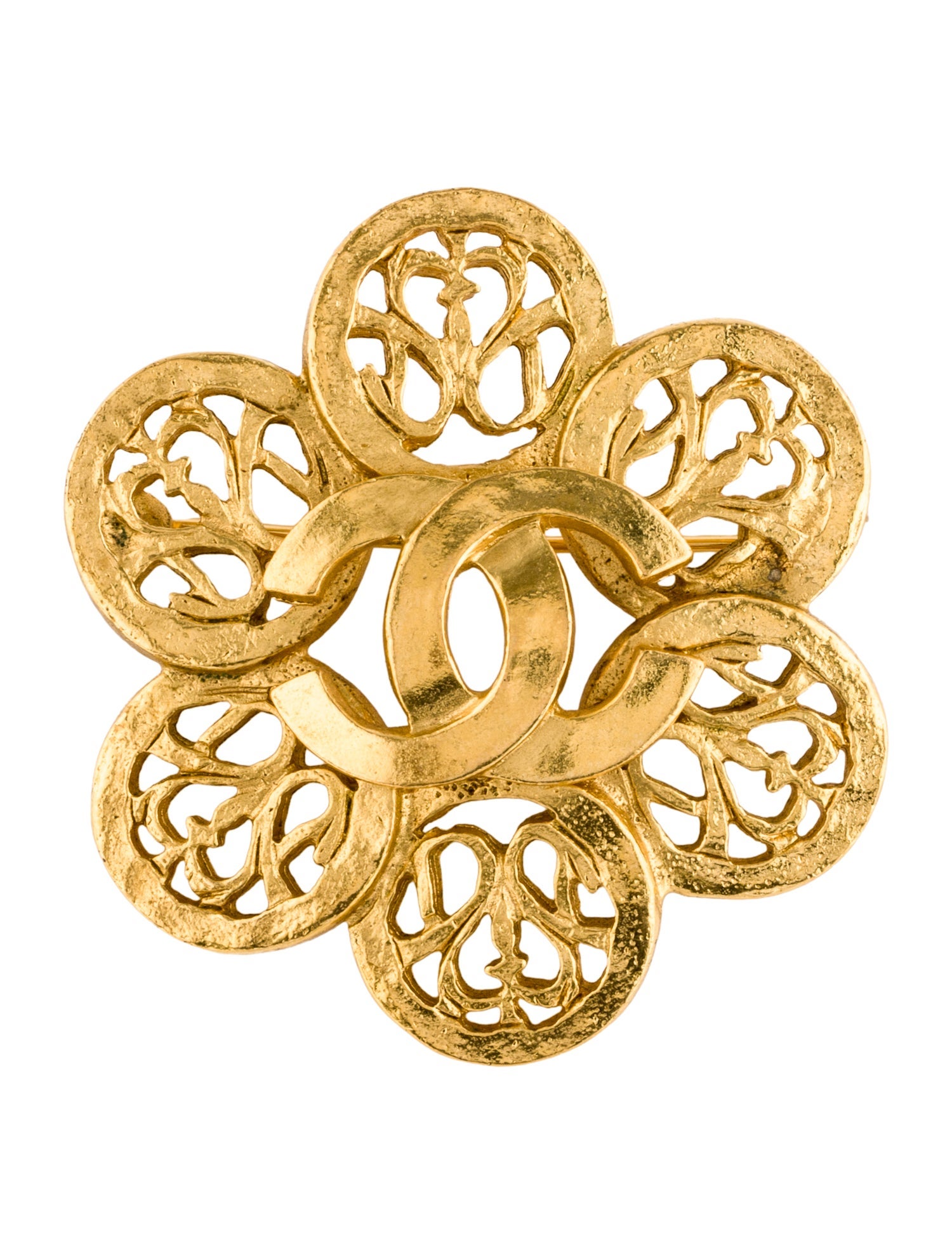 Chanel Vintage CC Brooch