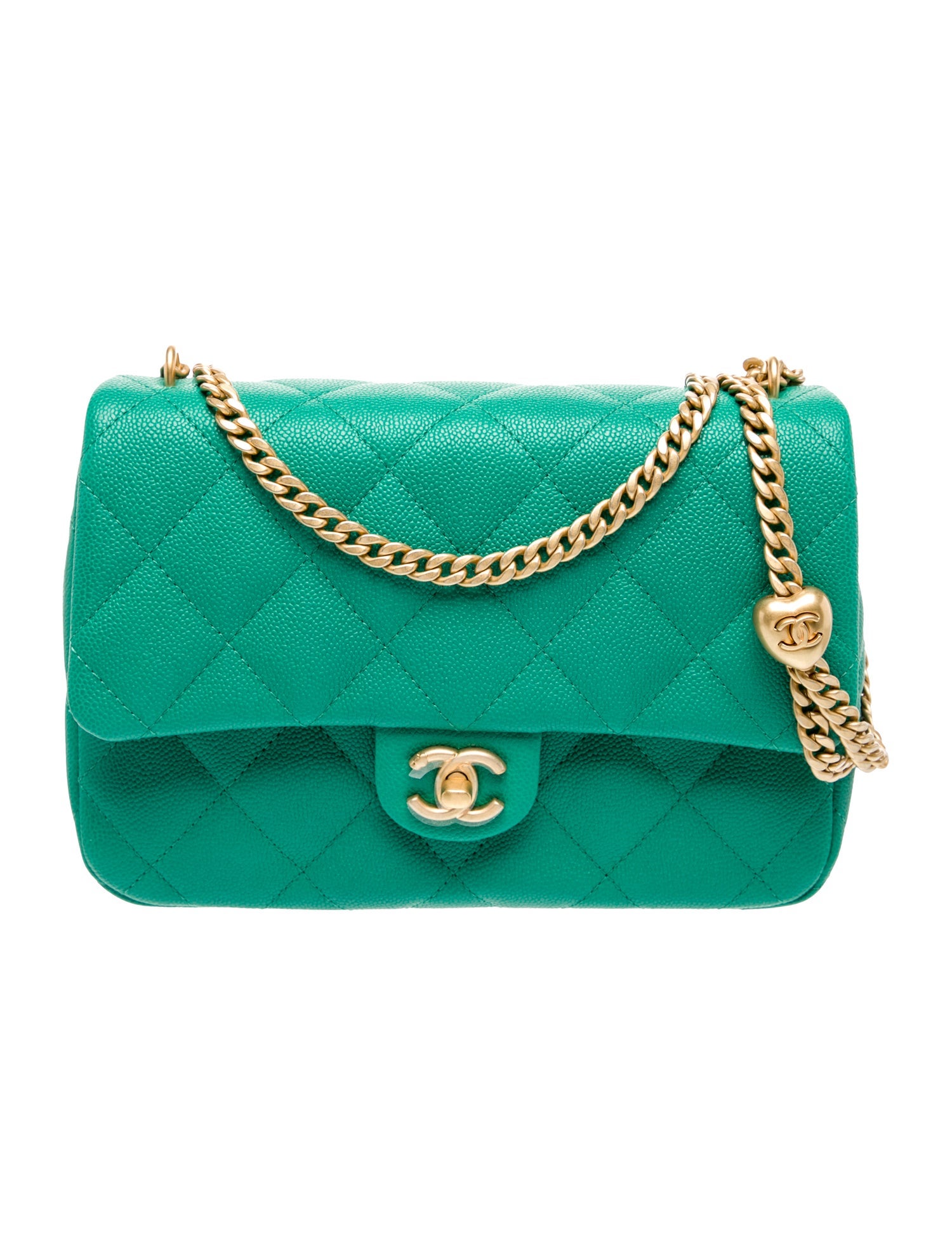 Chanel Small Sweetheart Quilted Flap Bag w/Tags