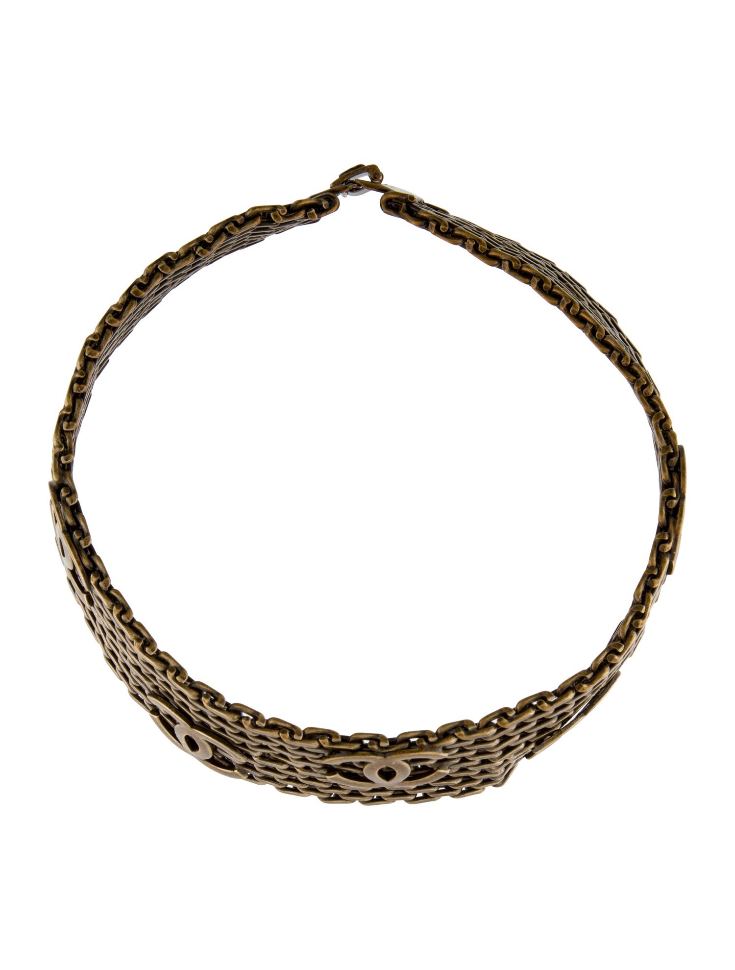 Chanel Vintage CC Choker Necklace