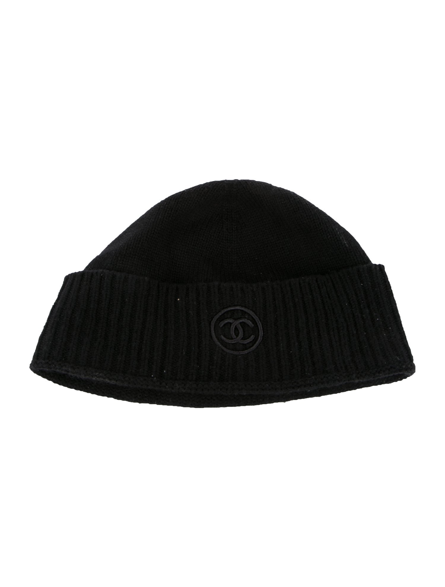 Chanel Cashmere Interlocking CC Beanie