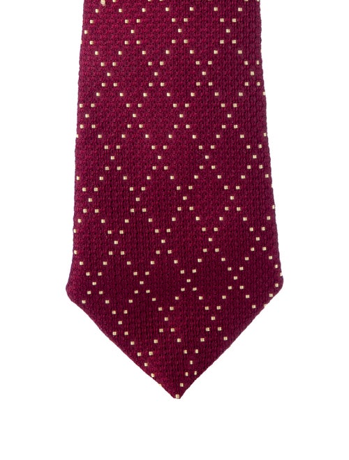 Chanel Silk Pattern Tie