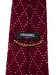 Chanel Silk Pattern Tie