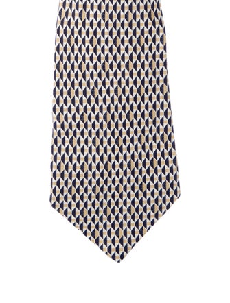 Chanel Silk Pattern Tie