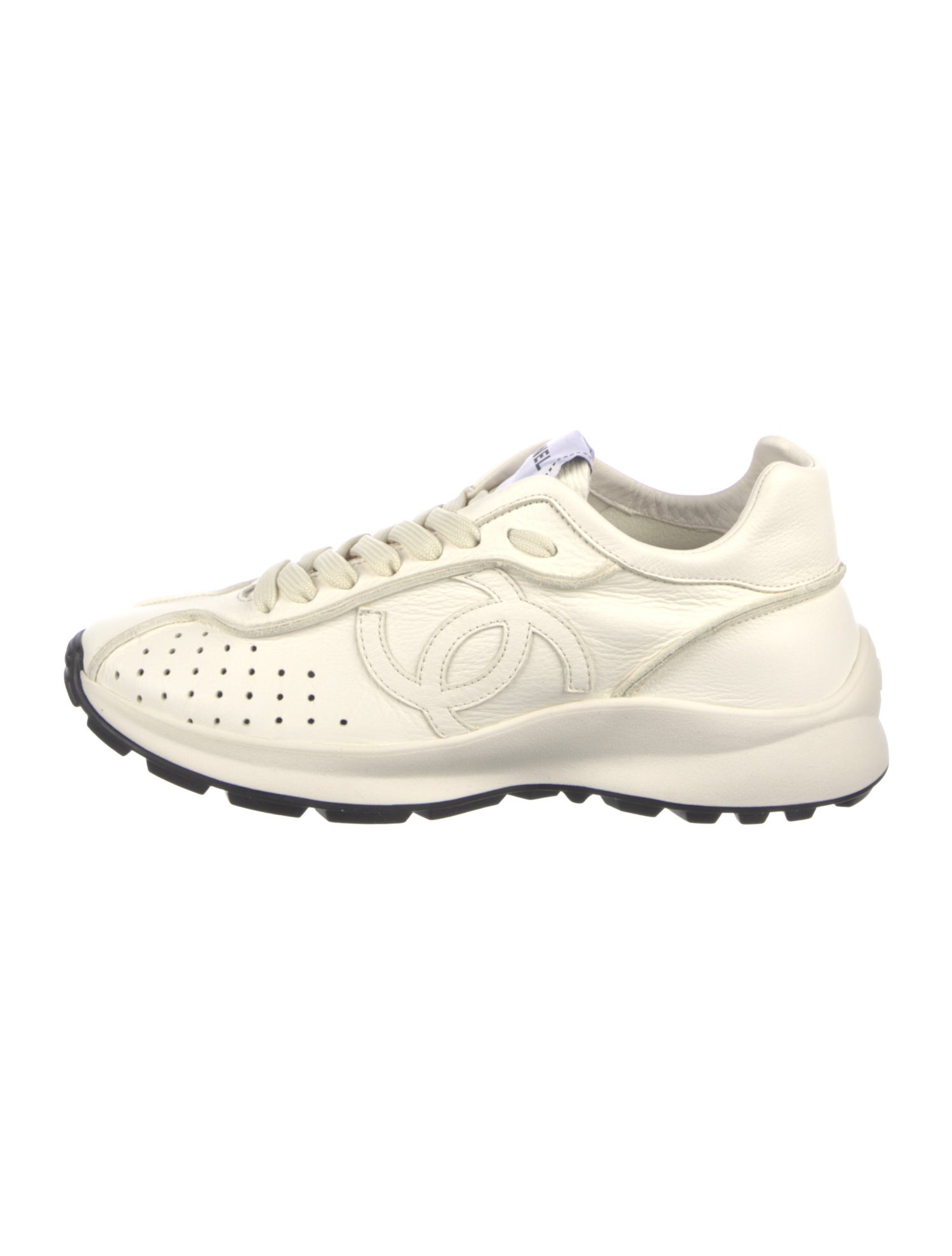 Chanel 2025 Interlocking CC Logo Sneakers