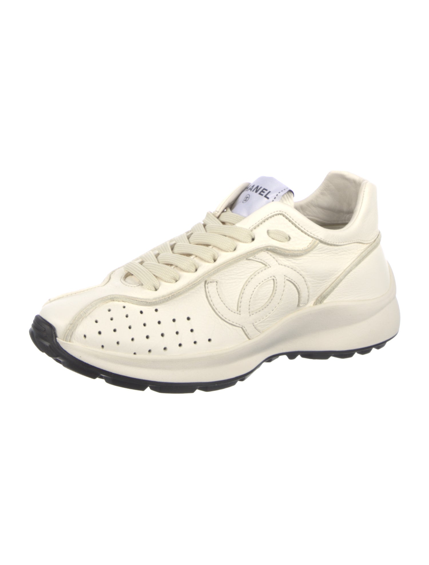 Chanel 2025 Interlocking CC Logo Sneakers