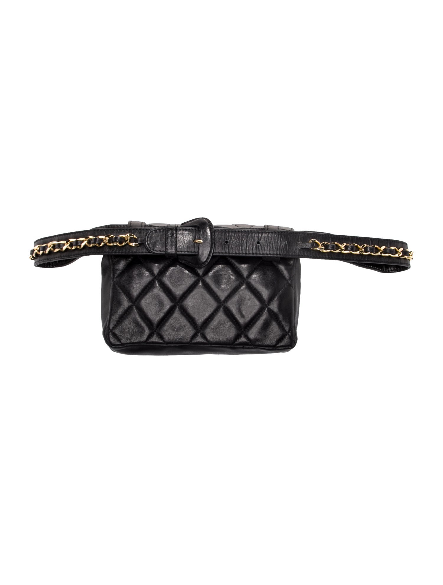 Chanel Quilted Envelope Belt Bag