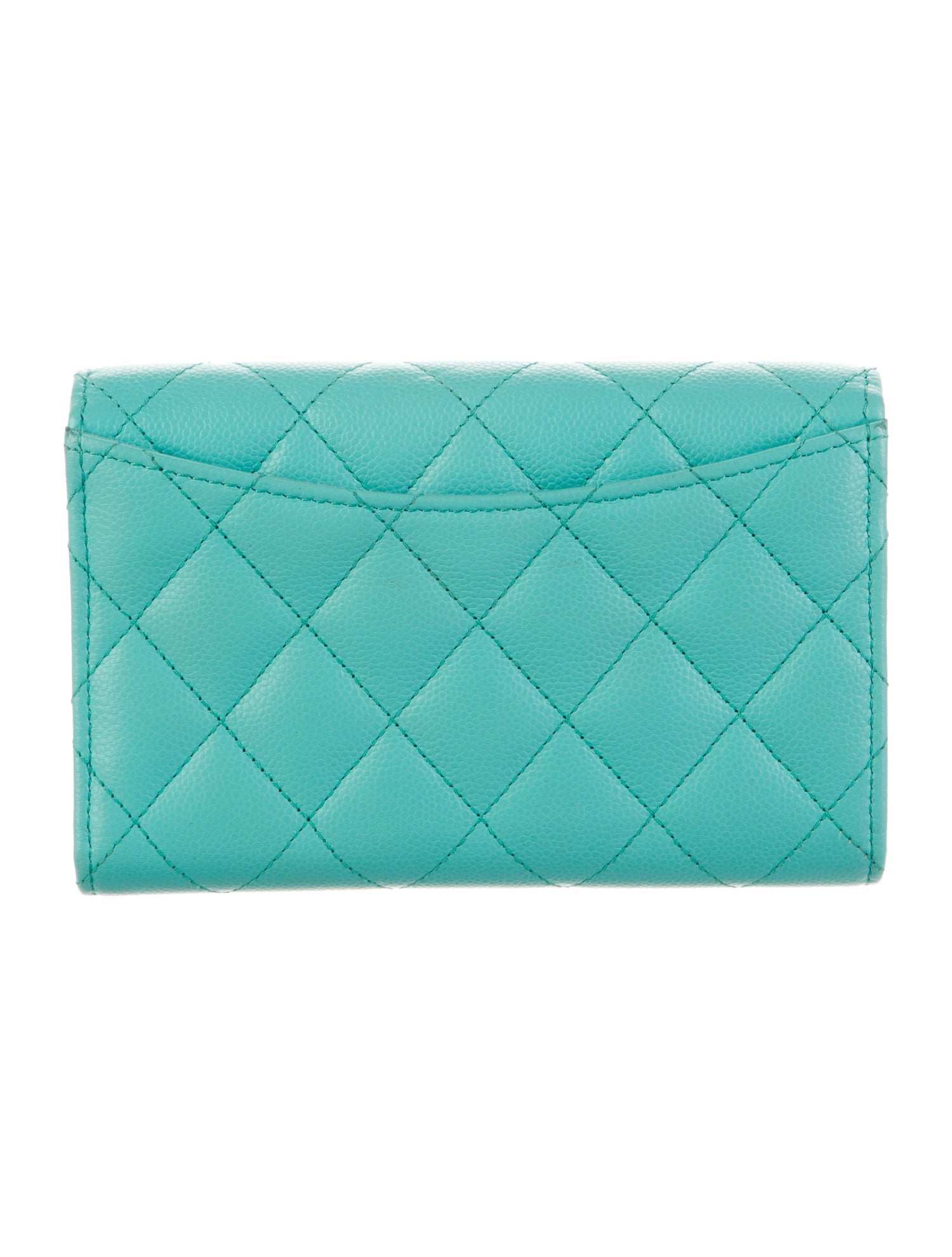 Chanel Interlocking CC Logo Trifold Wallet