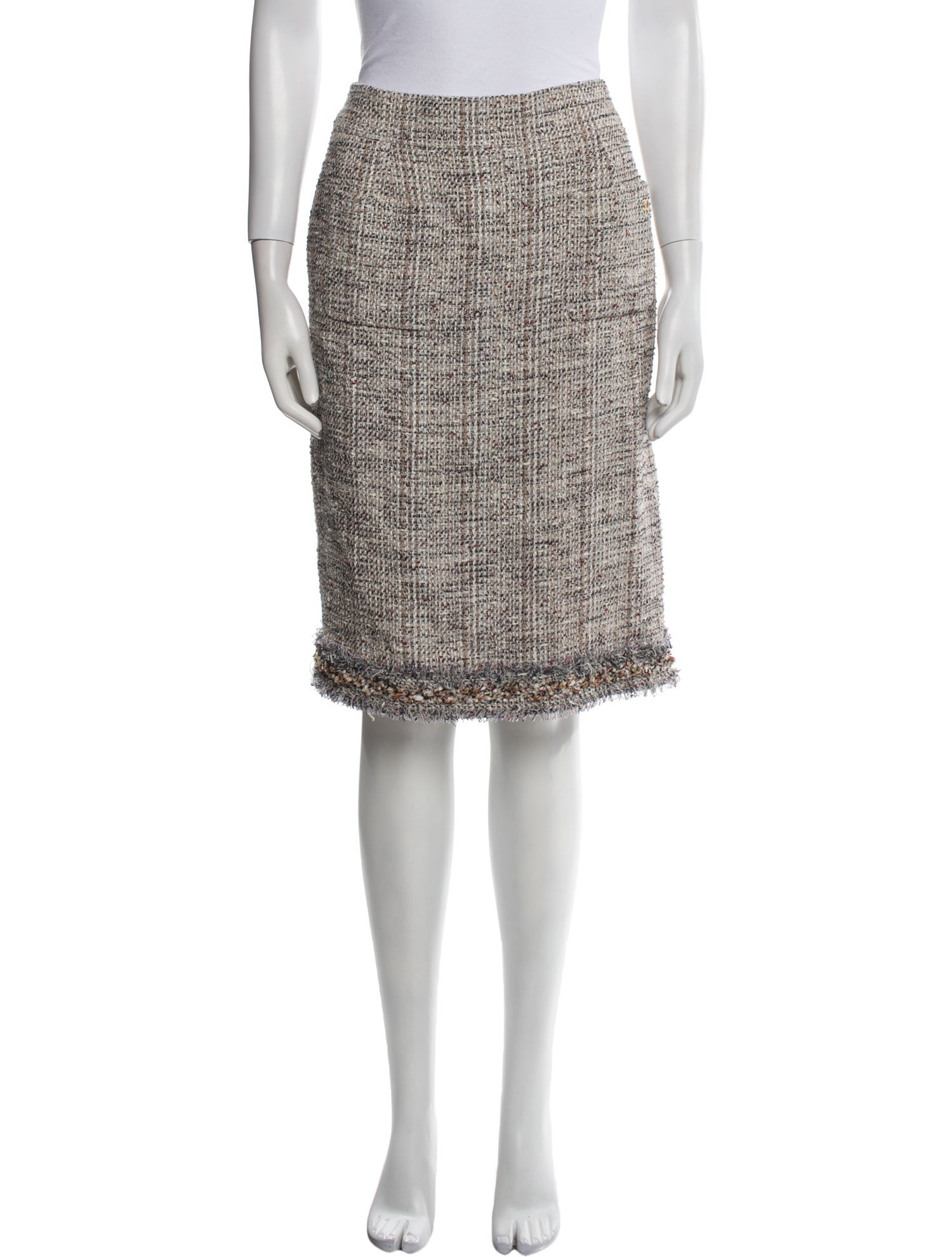 Chanel Vintage Knee-Length Skirt