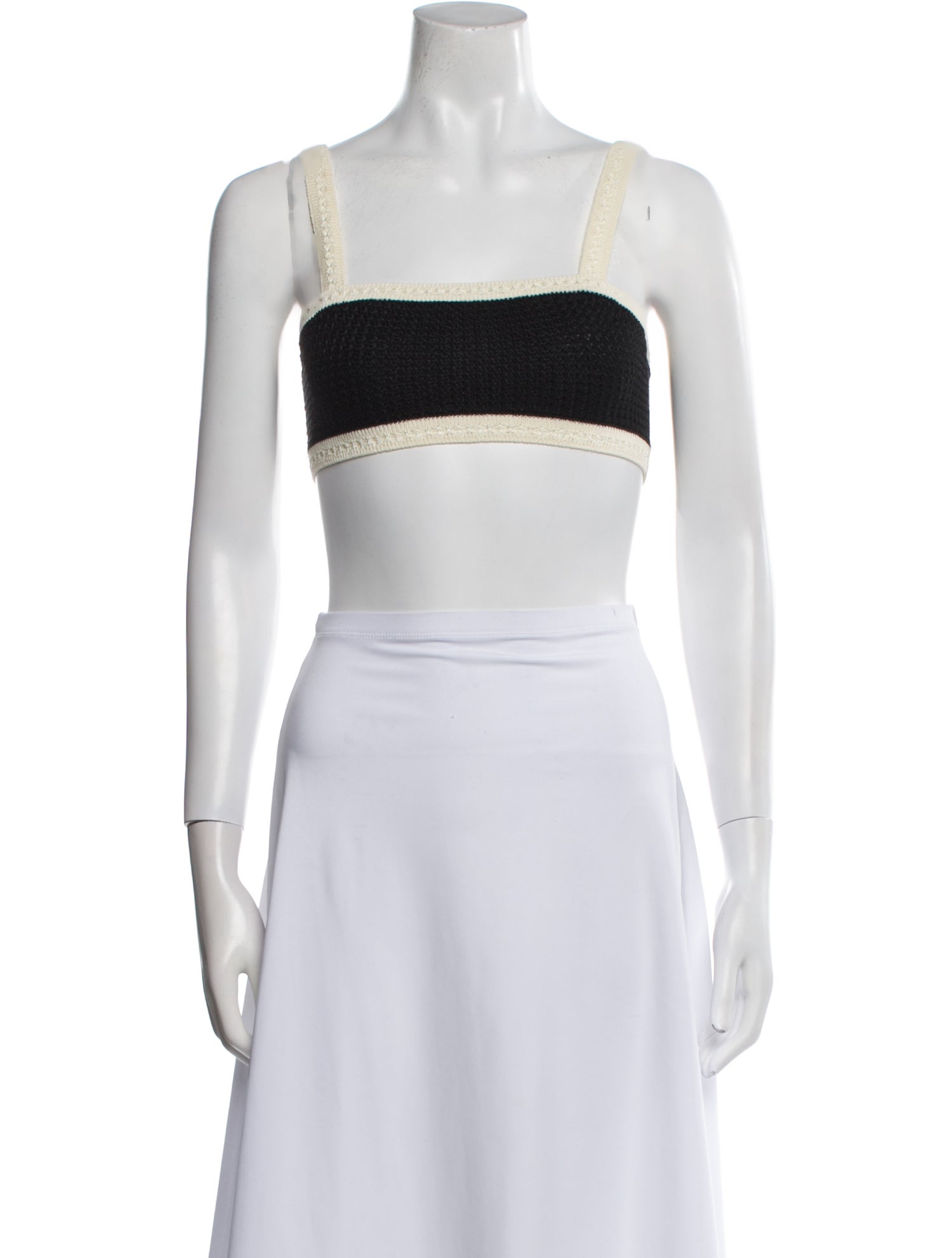 Chanel 2024 Square Neckline Crop Top