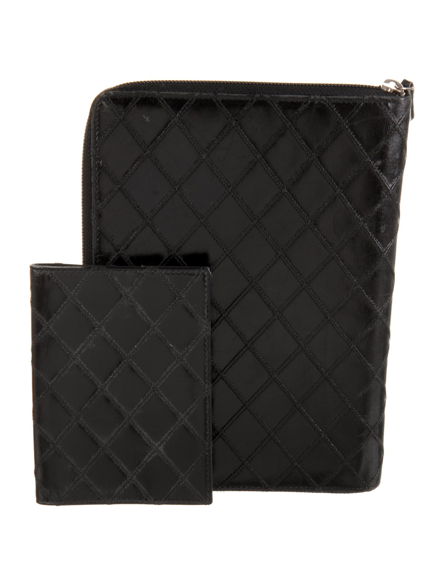 Chanel Quilted CC Agenda Cover