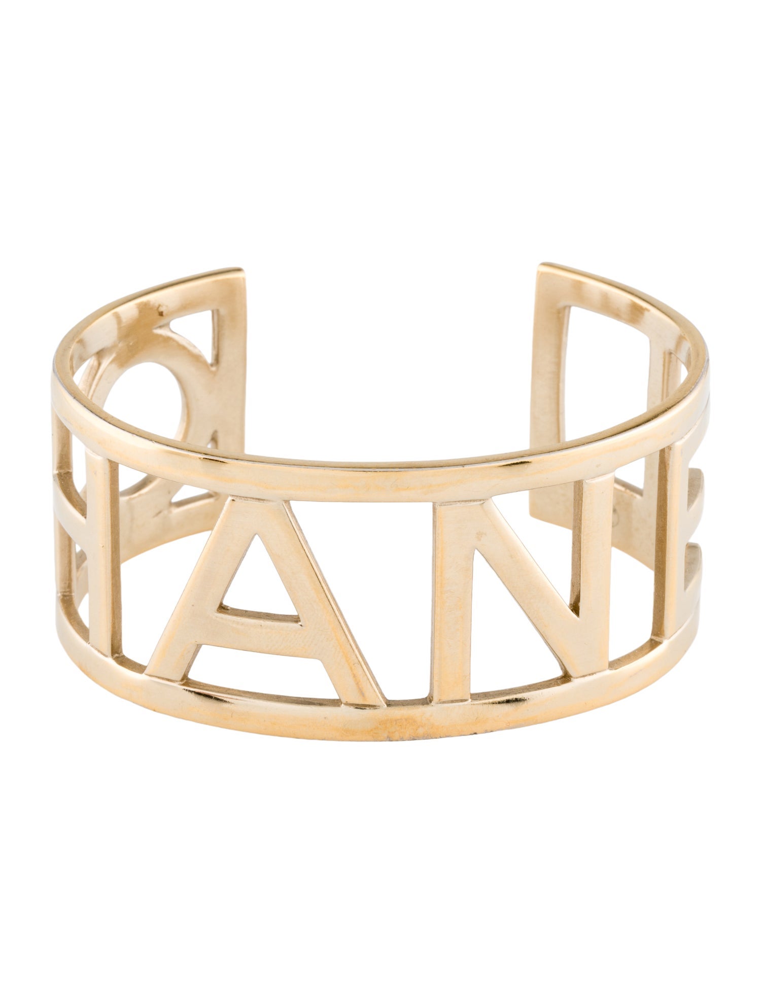 Chanel Logo Cuff Bracelet