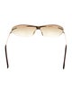 Chanel Interlocking CC Logo Shield Sunglasses