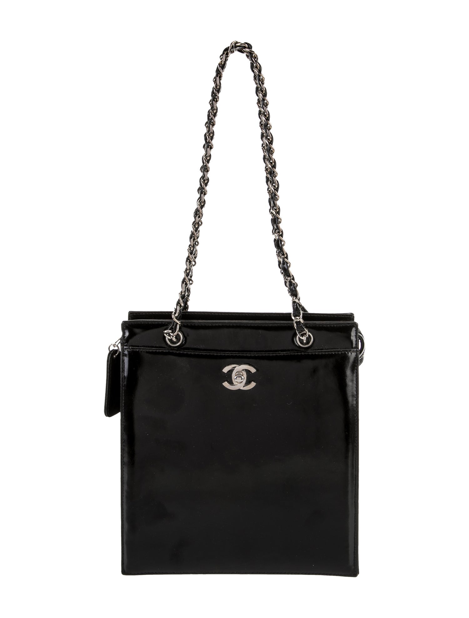 Chanel Patent Leather Shoulder Bag