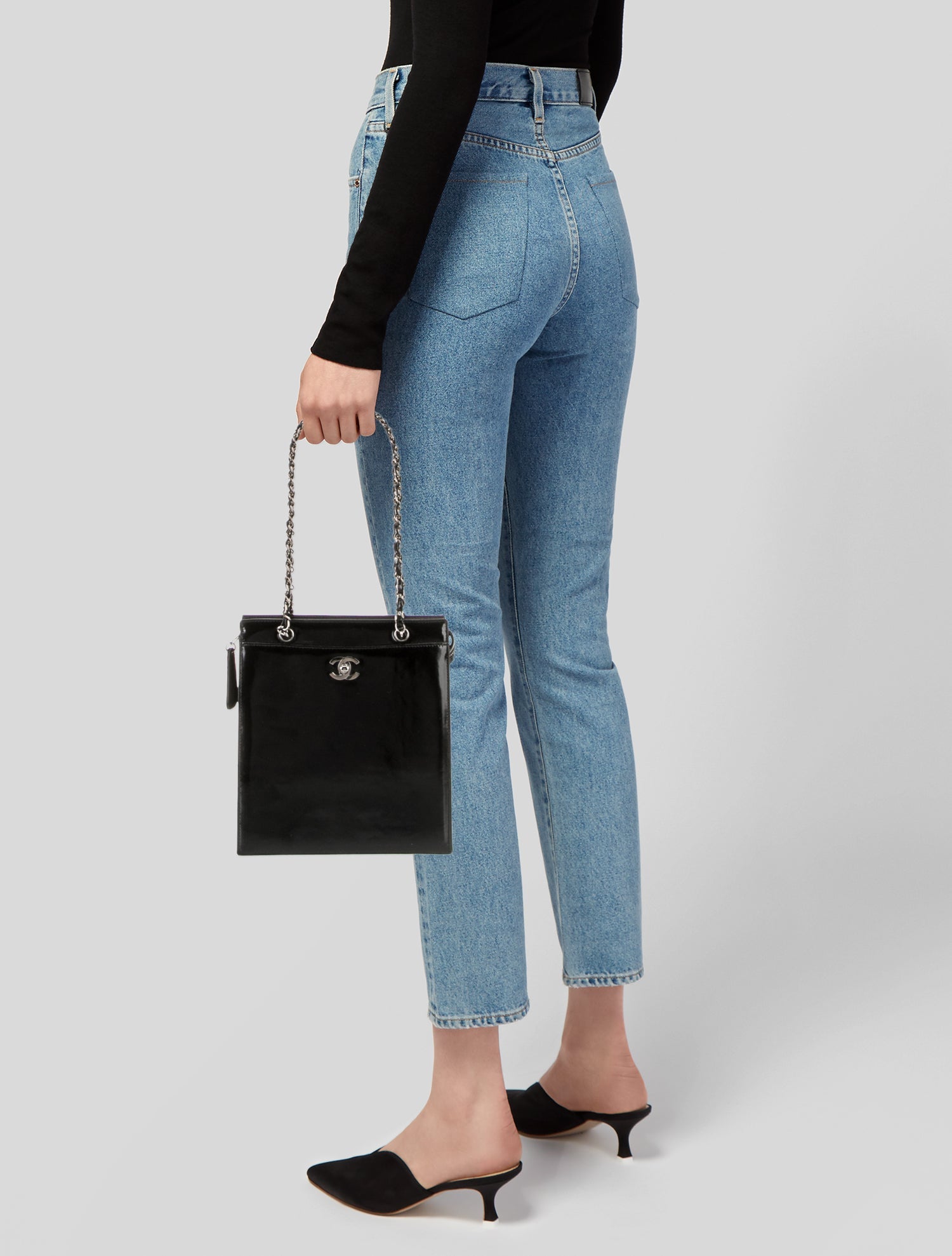 Chanel Patent Leather Shoulder Bag