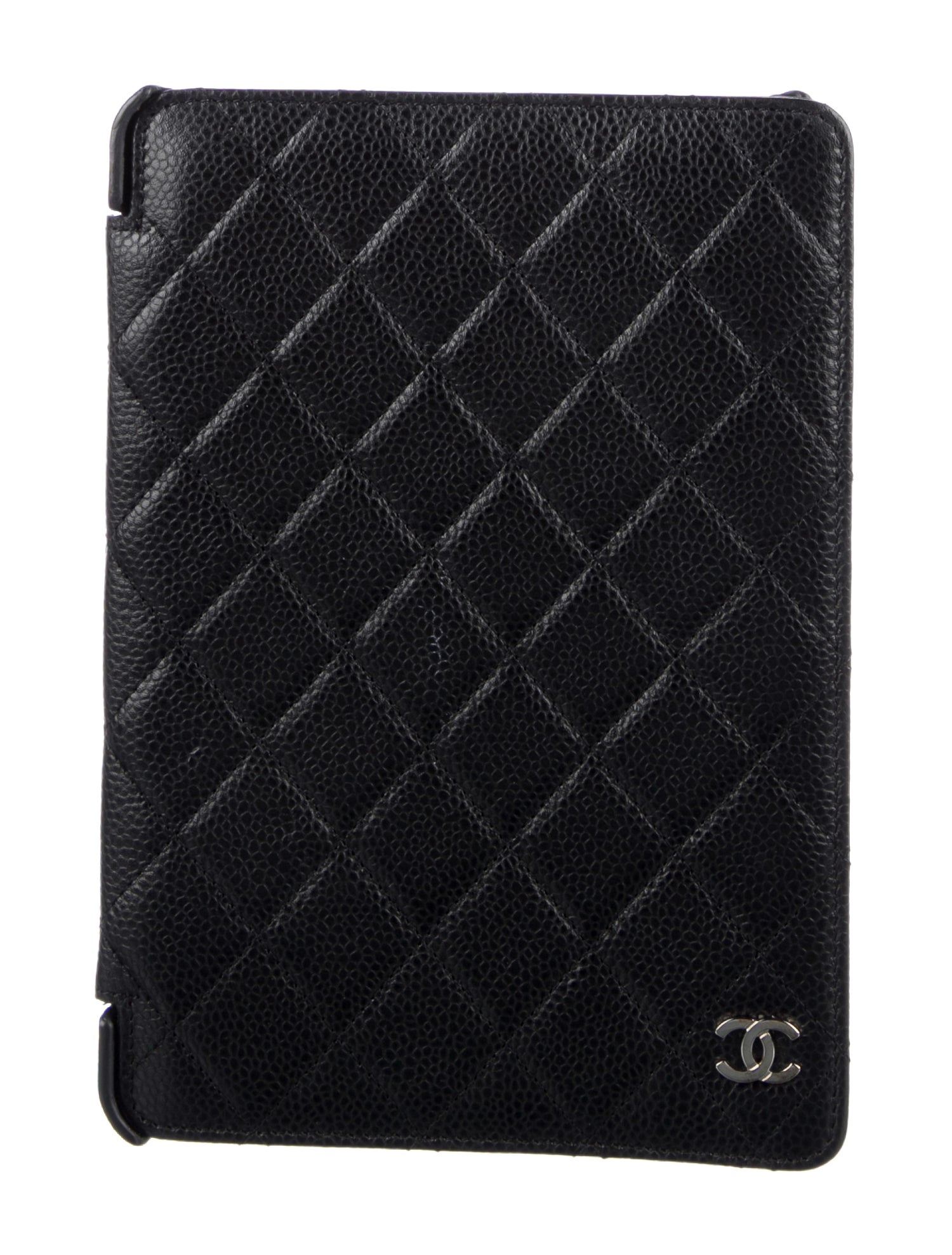 Chanel Caviar Quilted Mini iPad Case